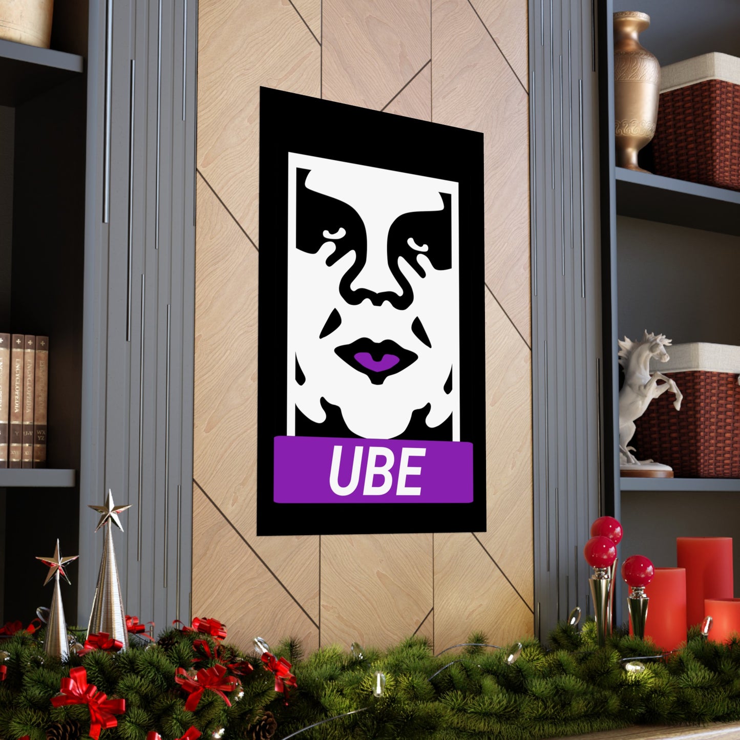 UBE Matte Vertical Poster