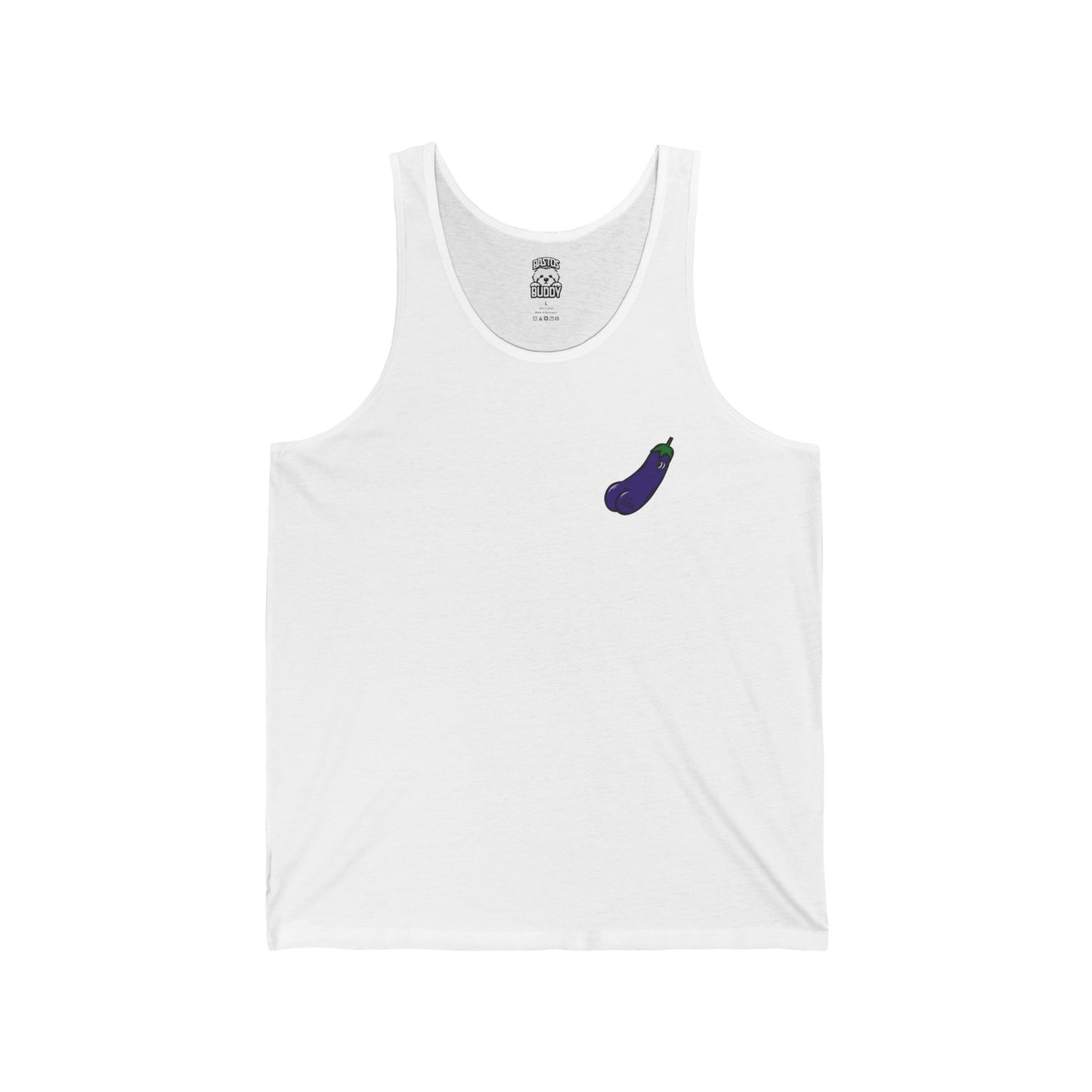 Happy Eggplant Tank Top Jersey