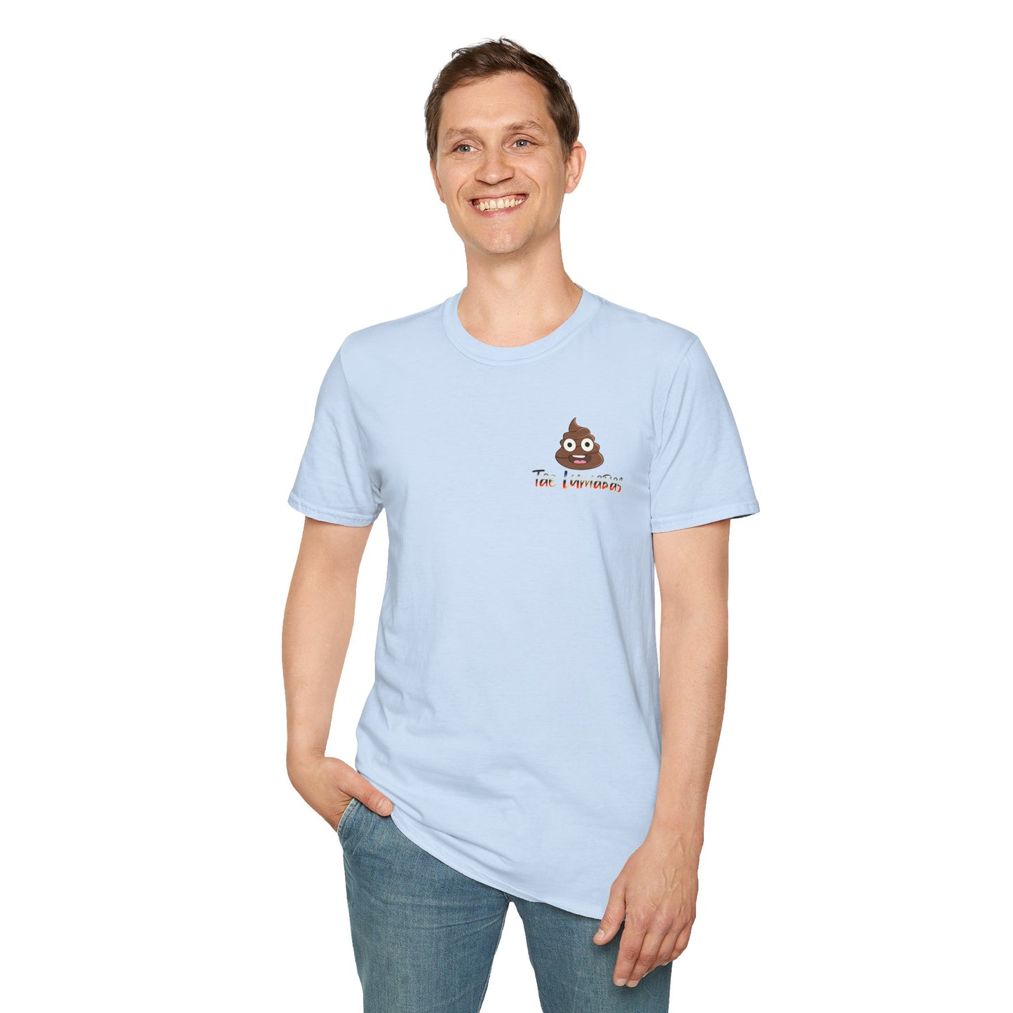 "Tae Lumabas" Graphic Tee - Cute Poop Emoji T-Shirt