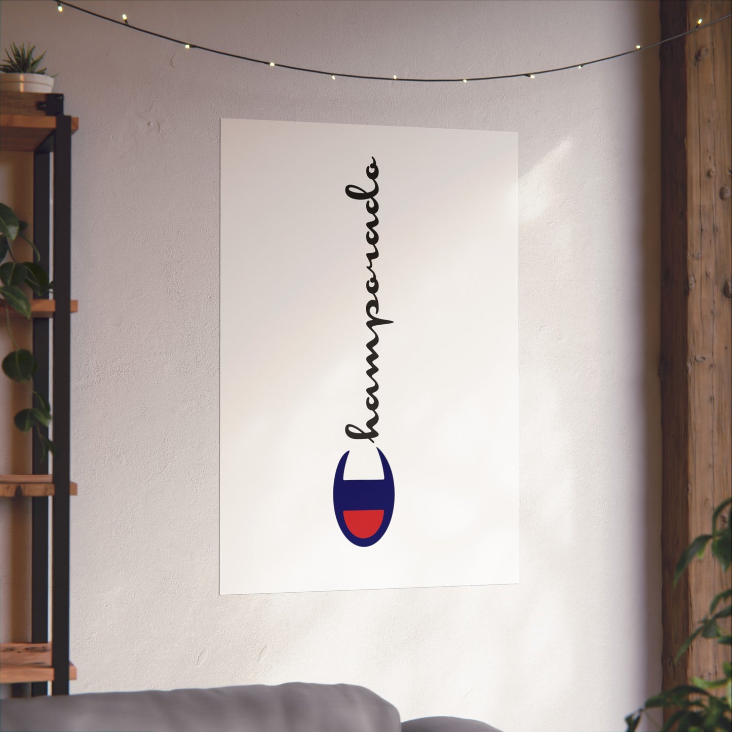 Champorado Matte Vertical Poster