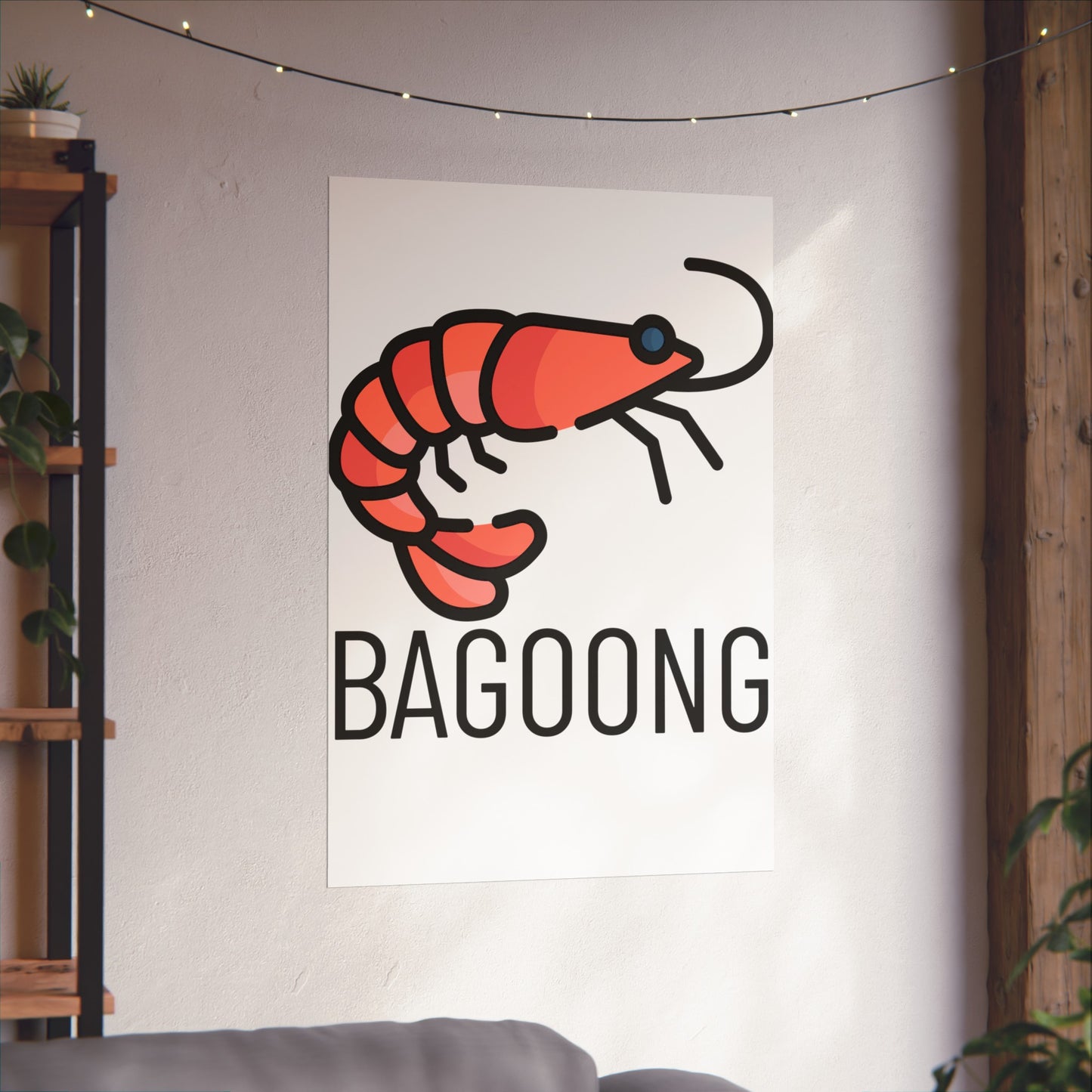 Bagoong Matte Vertical Poster