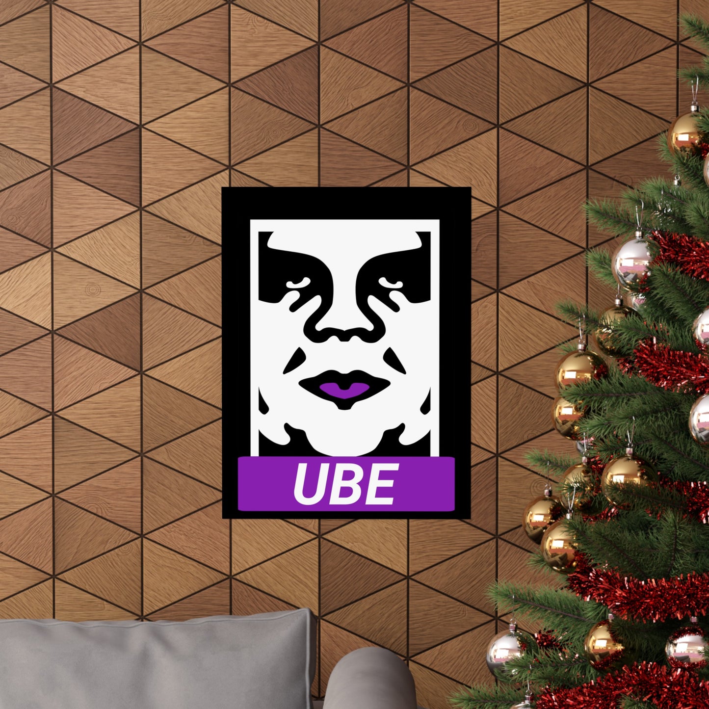 UBE Matte Vertical Poster