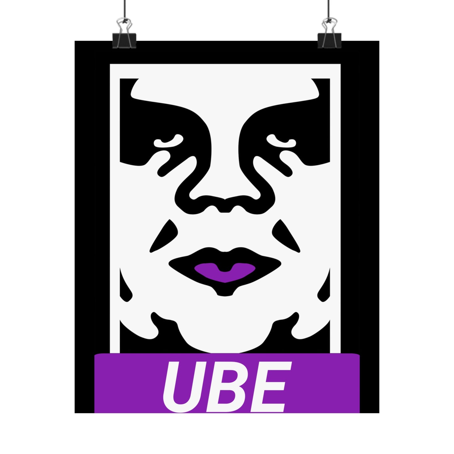 UBE Matte Vertical Poster