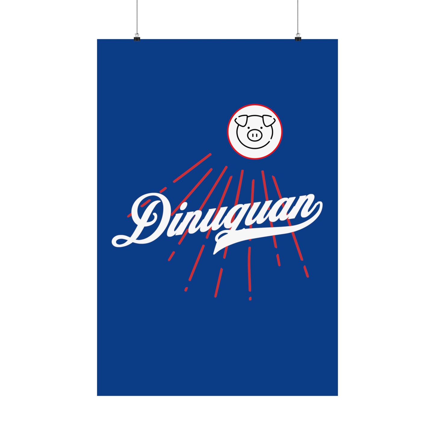 Diniguan Matte Vertical Poster