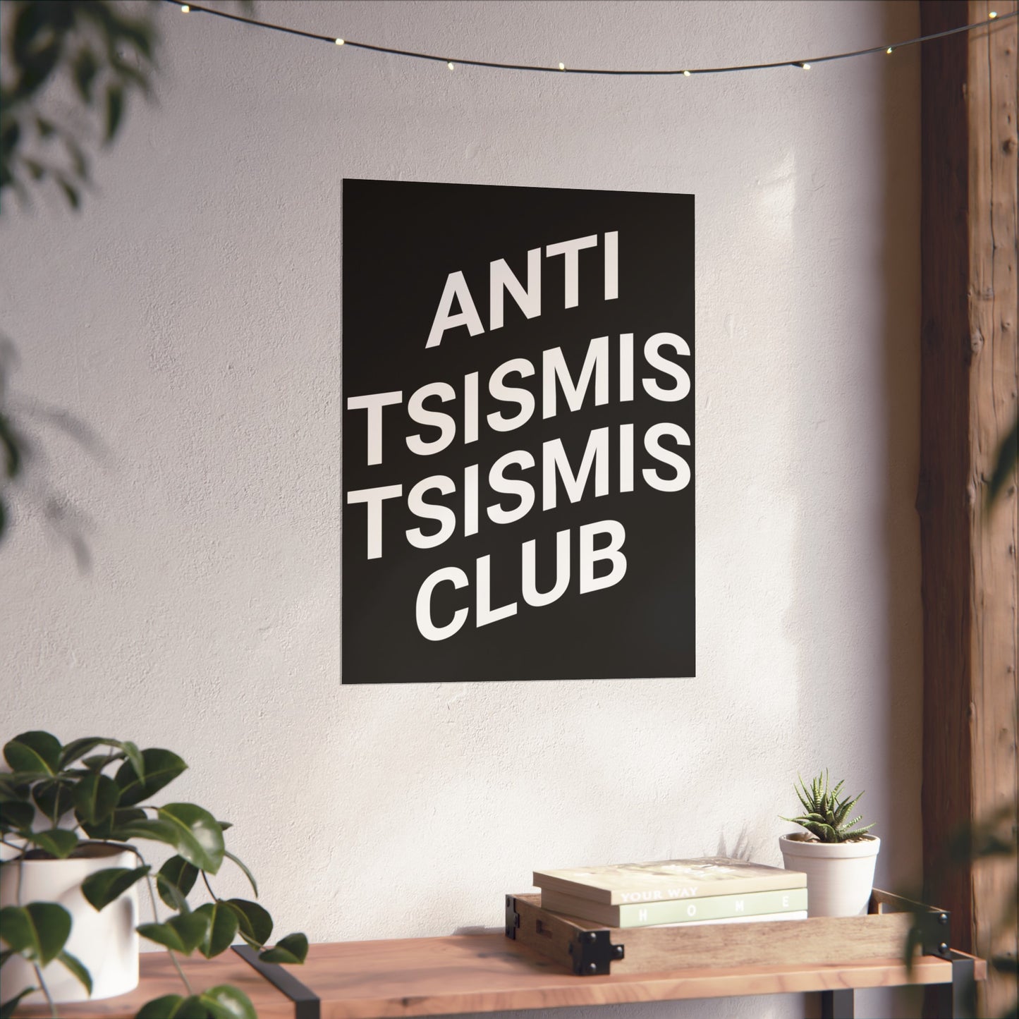 Tsisimis Club Matte Vertical Poster