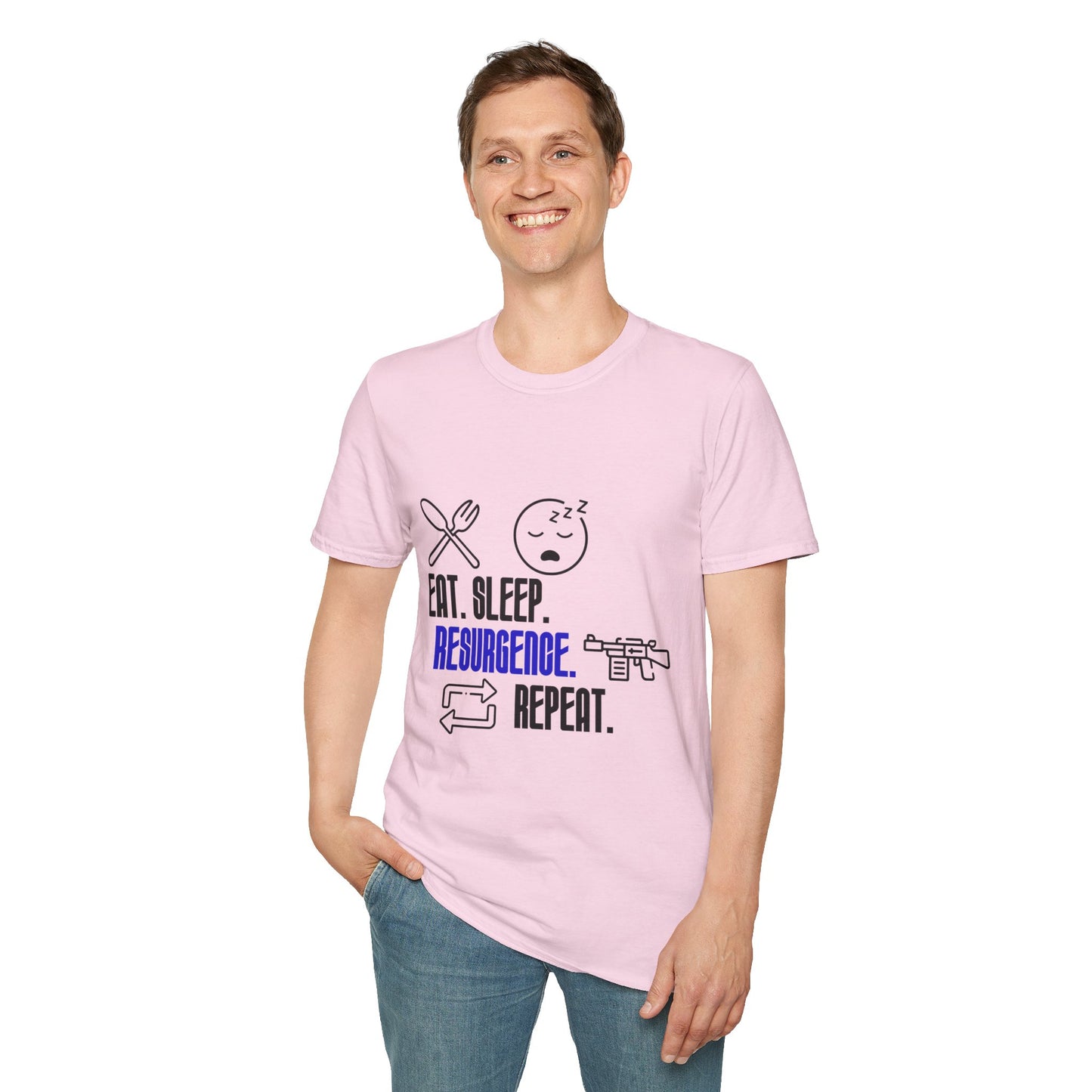 Eat Sleep RESURGENCE Repeat Gaming Shirt