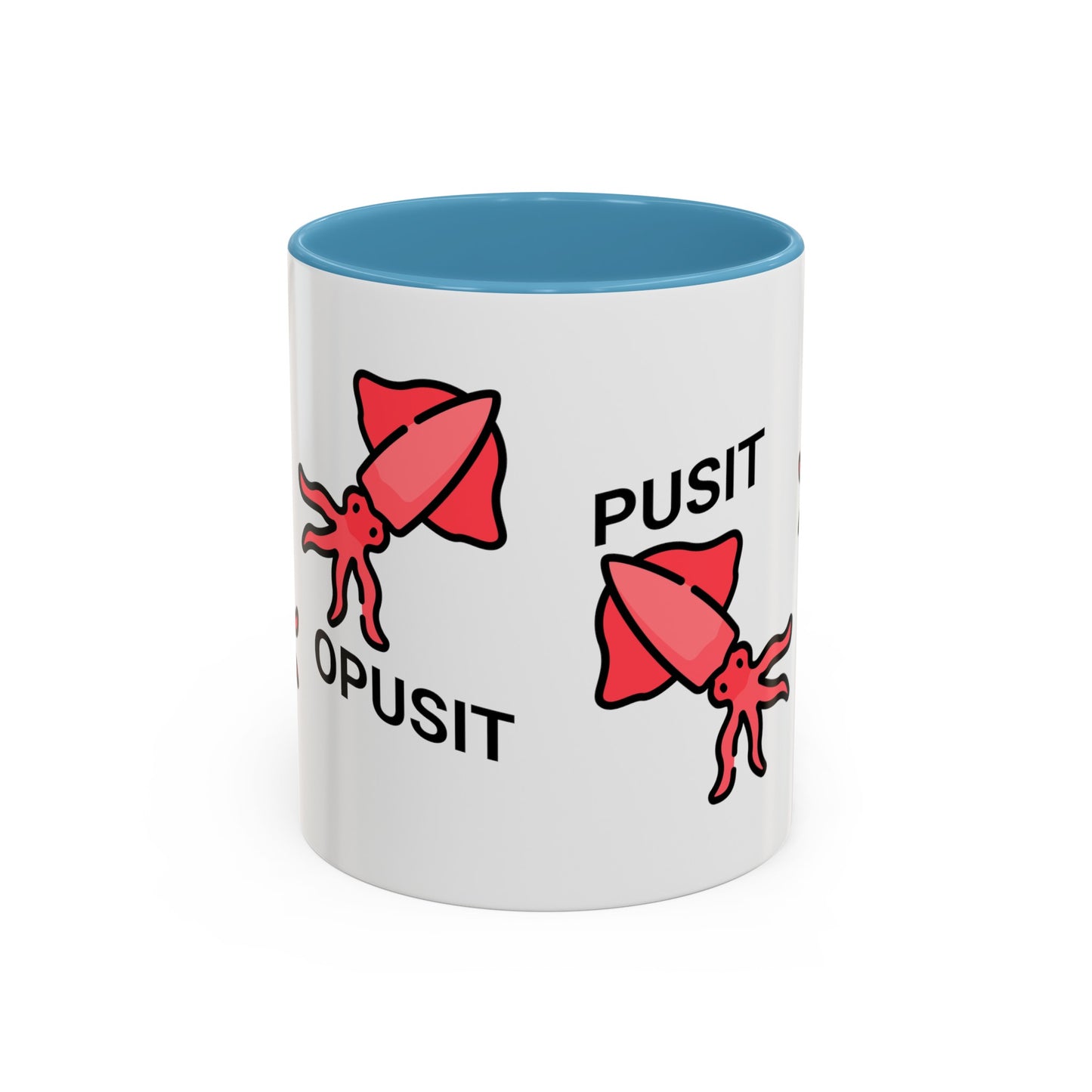 Pusit Opusit Accent Coffee Mug (11oz)