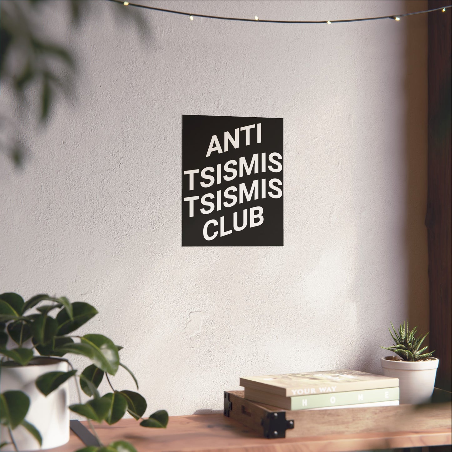 Tsisimis Club Matte Vertical Poster