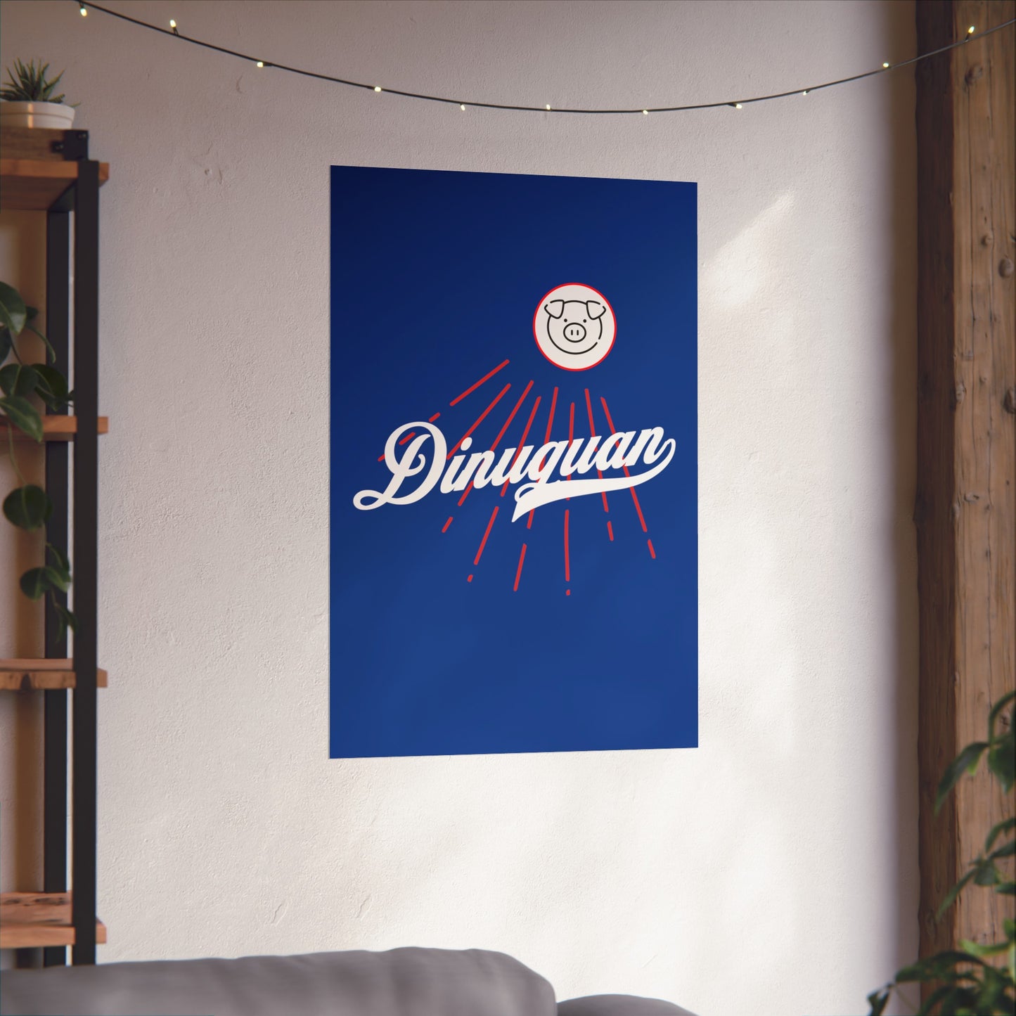 Diniguan Matte Vertical Poster