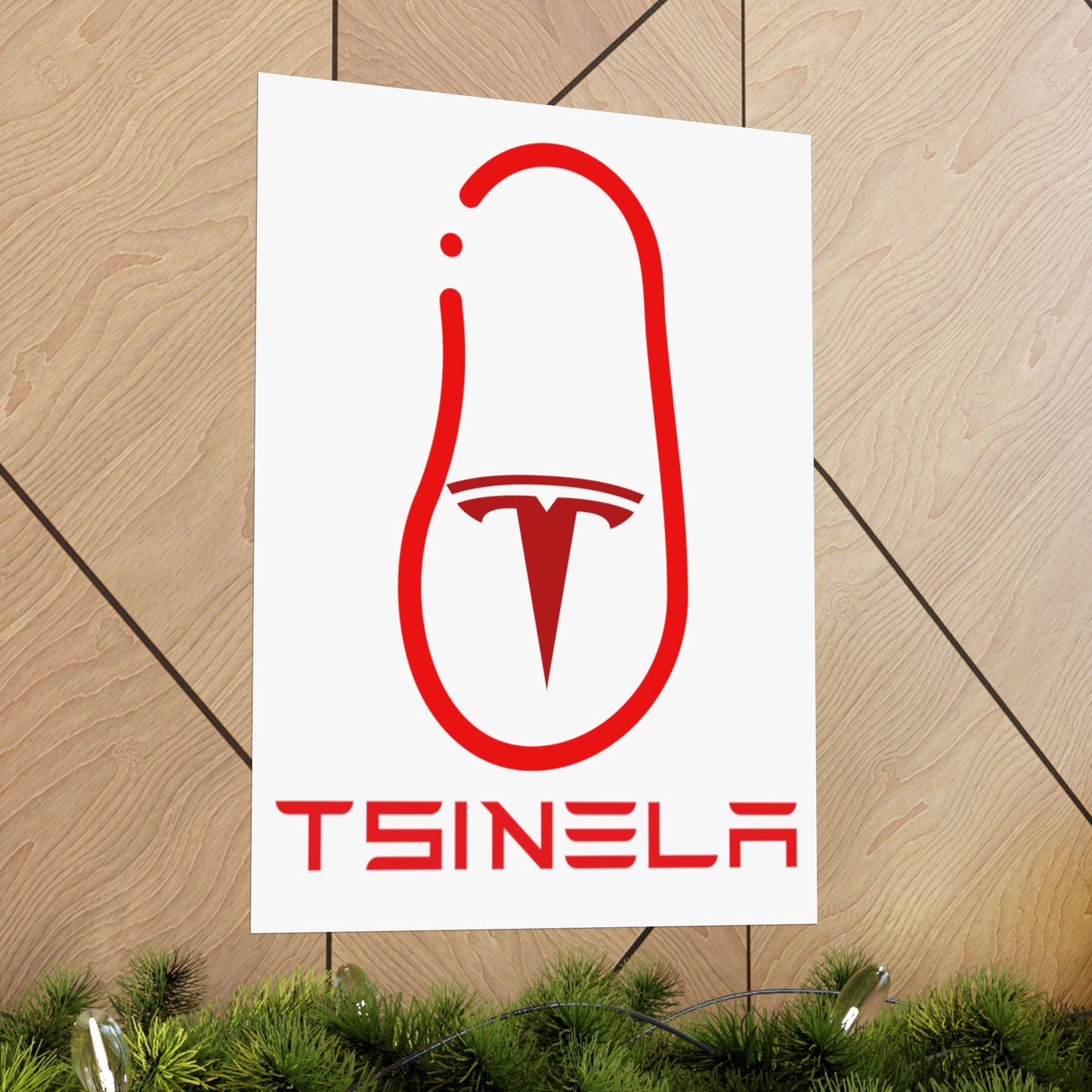 Tsinela Matte Vertical Poster