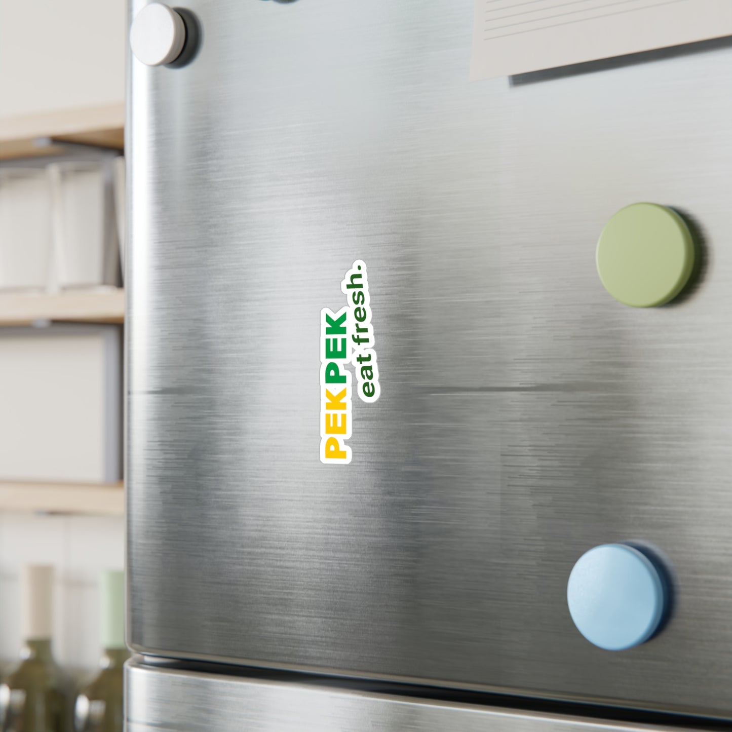 Pek Pek - Eat Fresh - Sticker