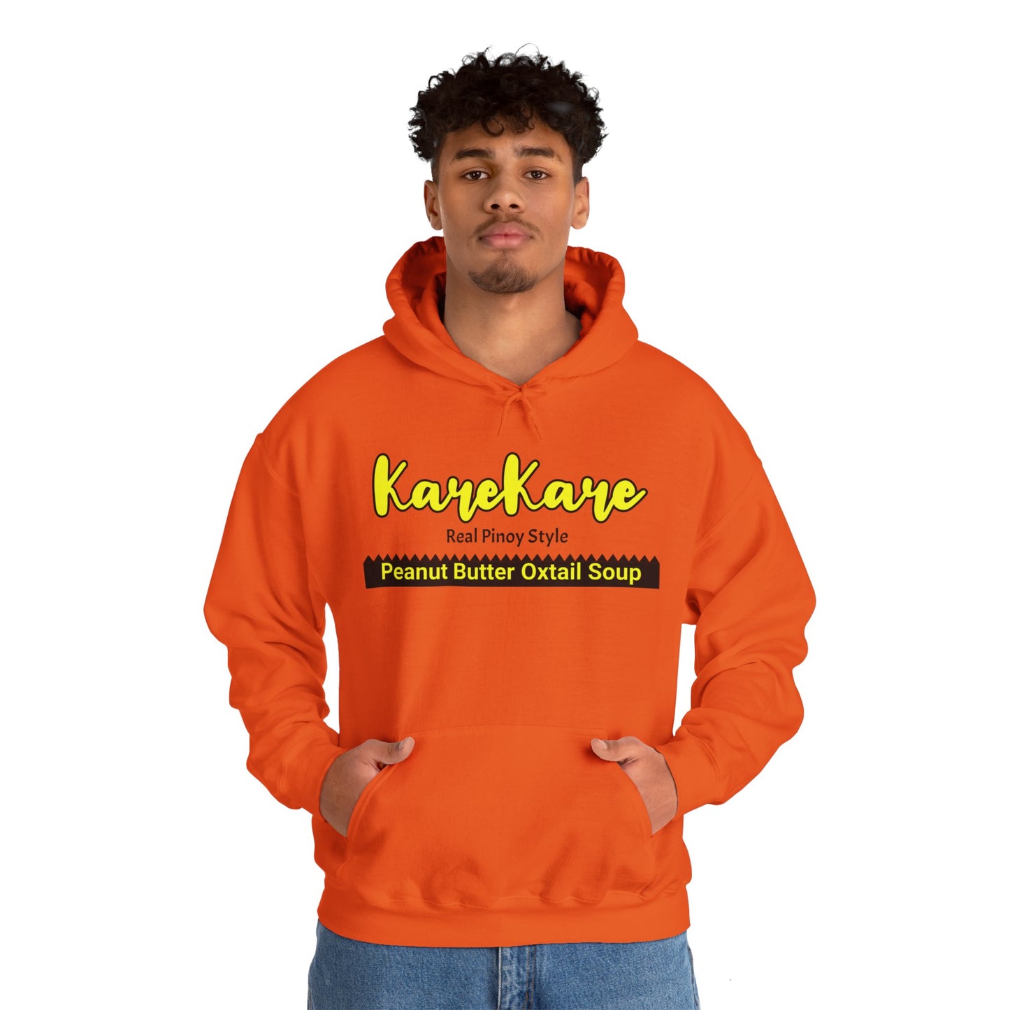 Kare Kare - Real Pinoy Style - Orange Hoodie