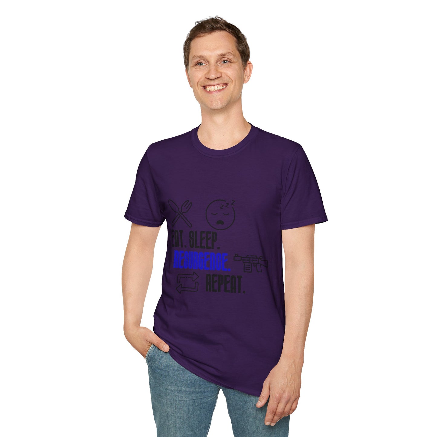 Eat Sleep RESURGENCE Repeat Gaming Shirt