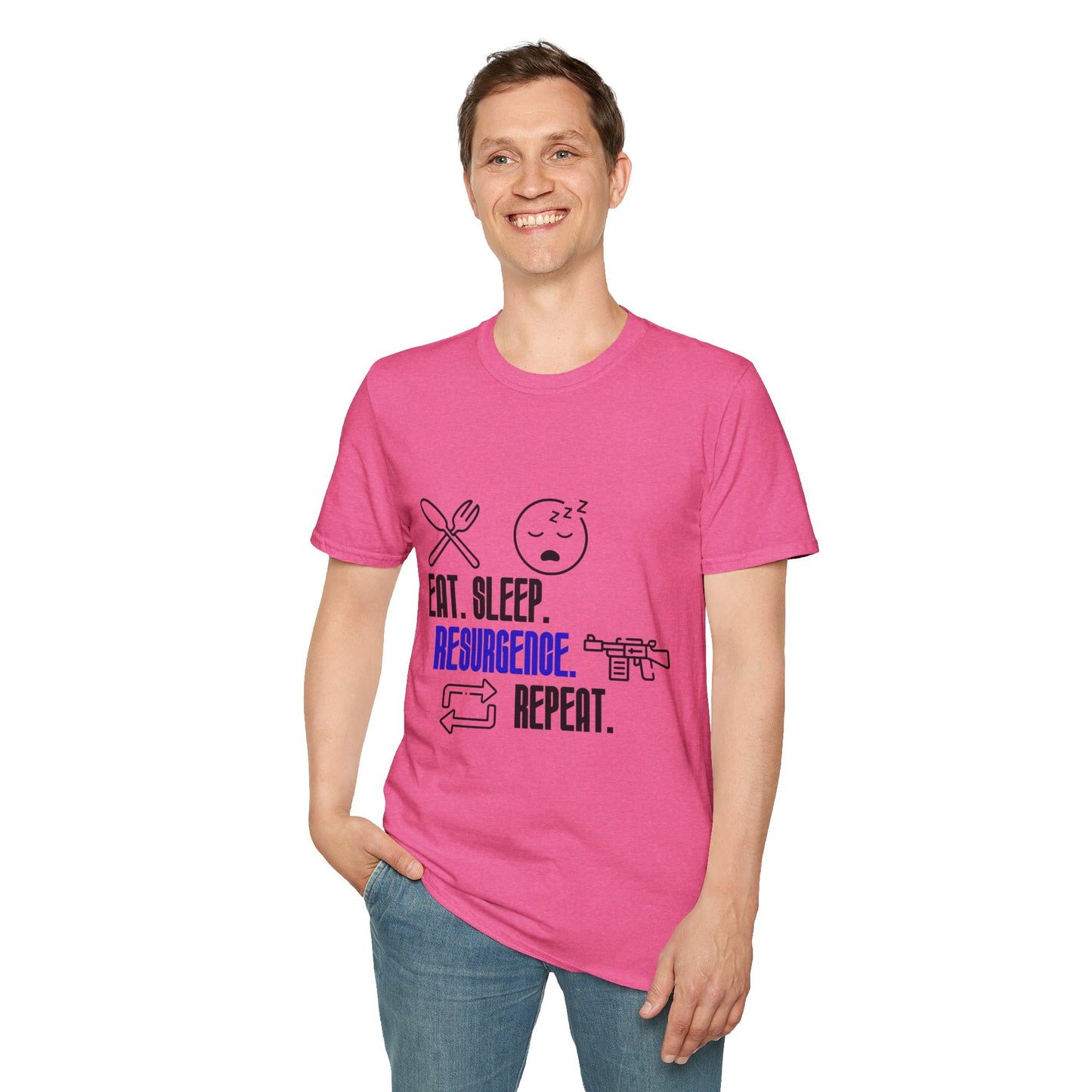 Eat Sleep RESURGENCE Repeat Gaming Shirt