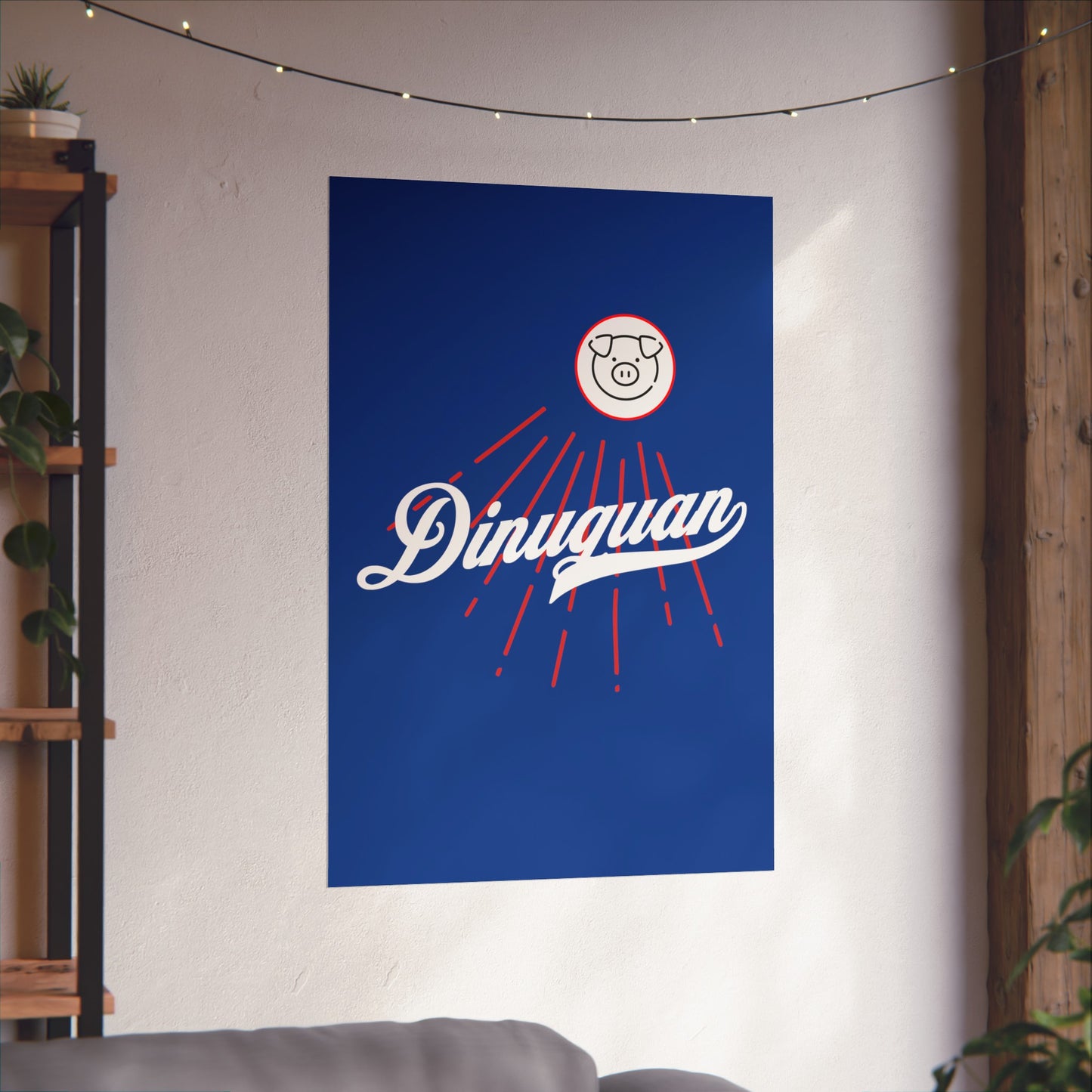 Diniguan Matte Vertical Poster