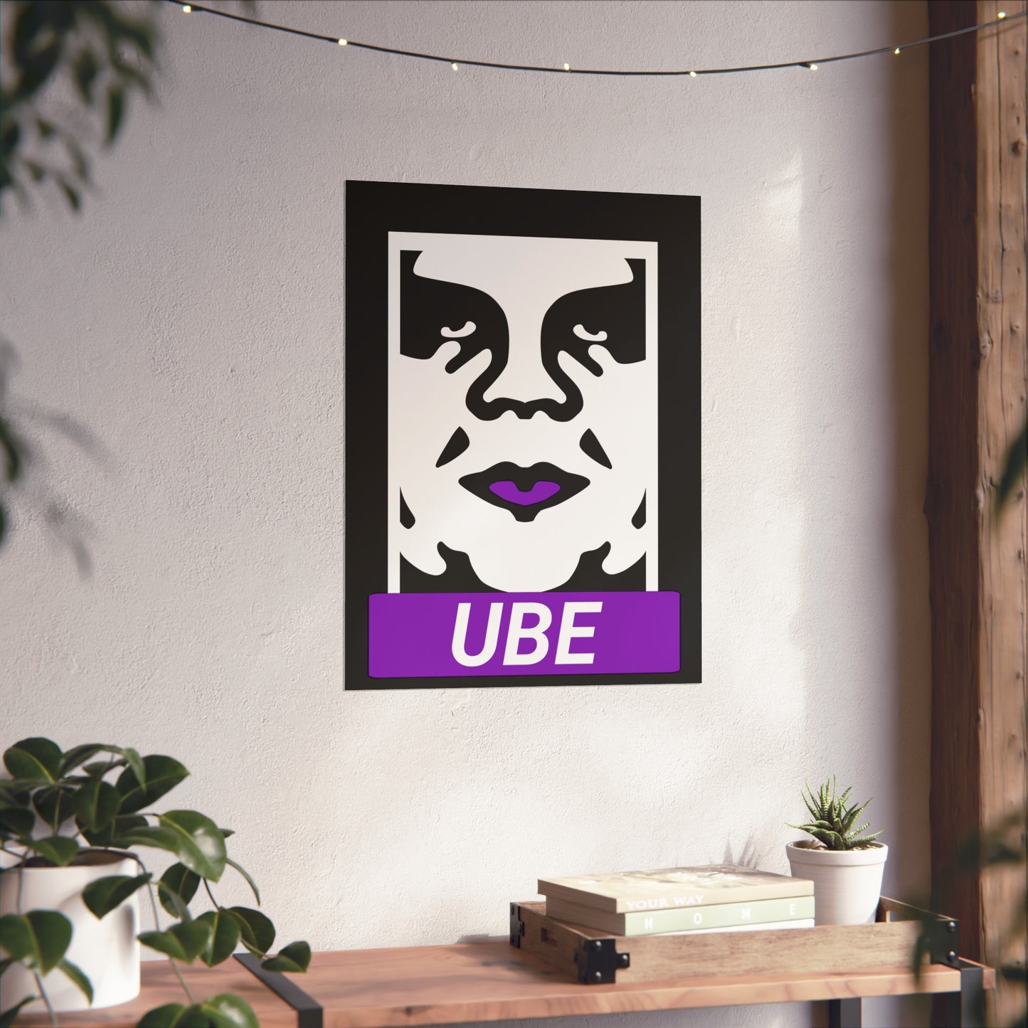 UBE Matte Vertical Poster