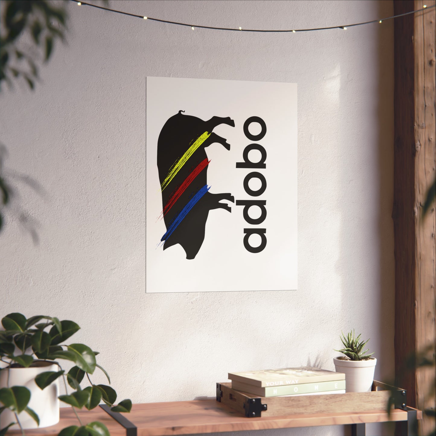 Adobo Matte Vertical Poster