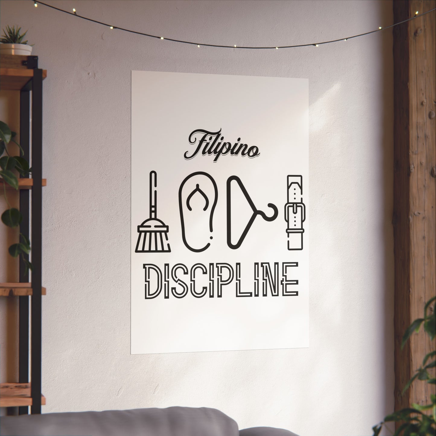 Filipino Discipline Matte Vertical Poster