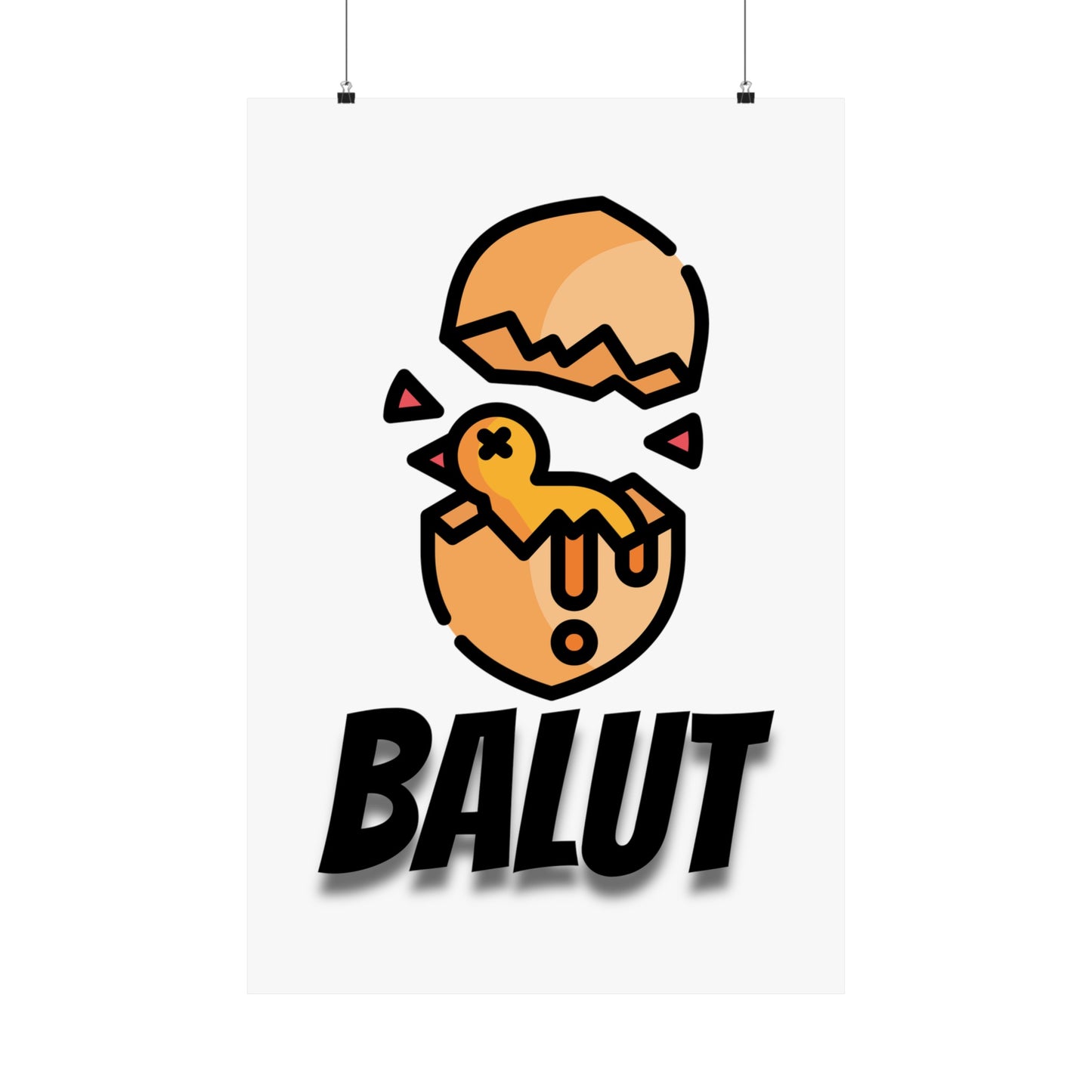 Balut Matte Vertical Poster