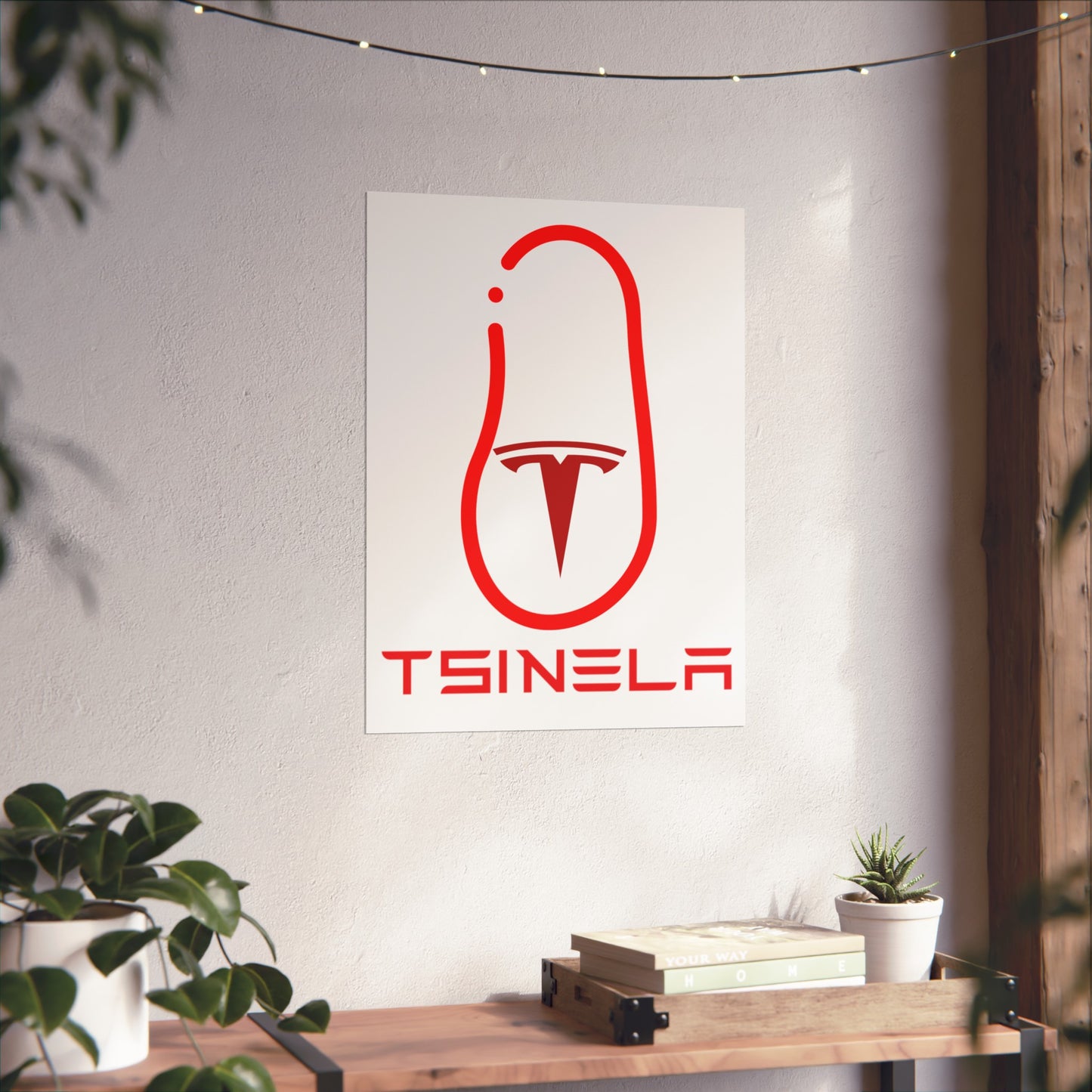 Tsinela Matte Vertical Poster