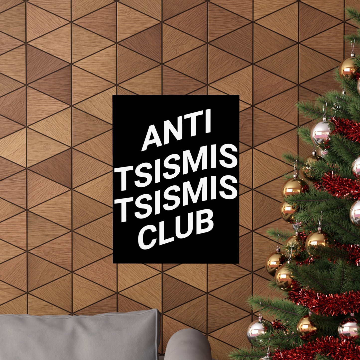 Tsisimis Club Matte Vertical Poster