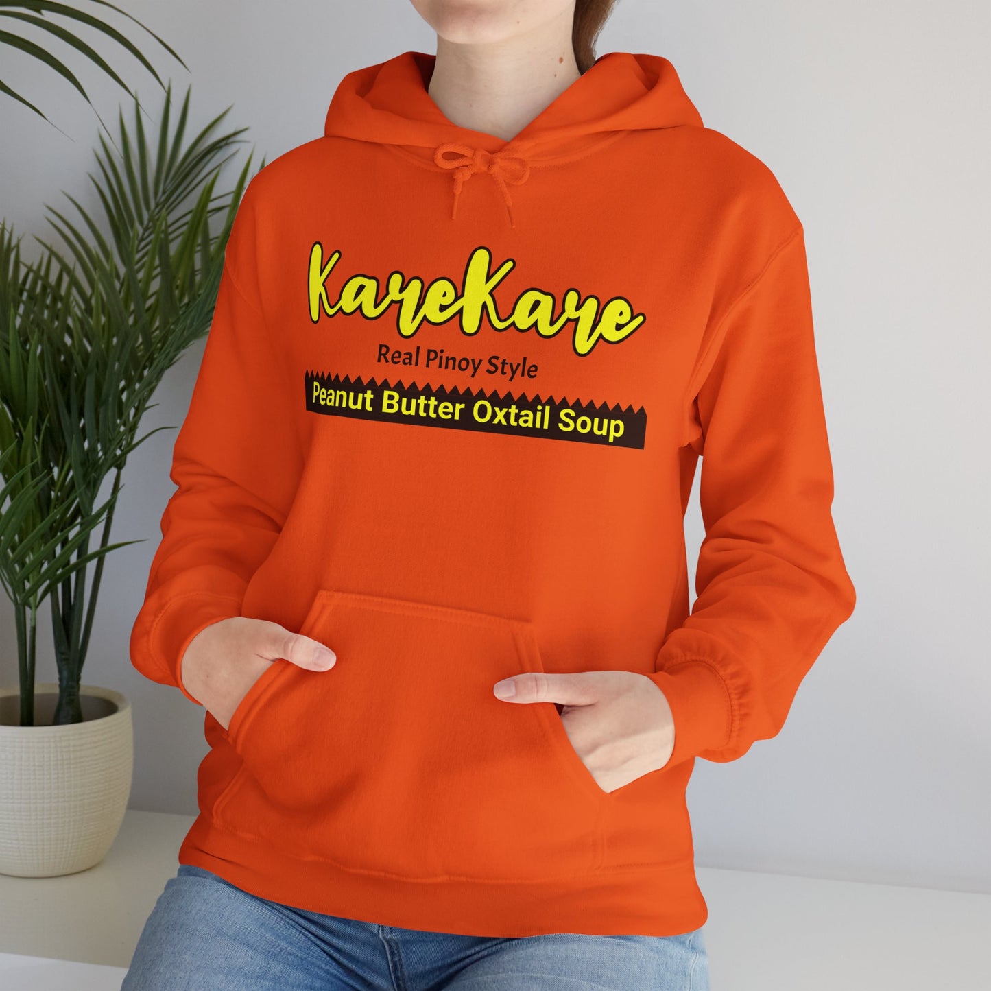 Kare Kare - Real Pinoy Style - Orange Hoodie