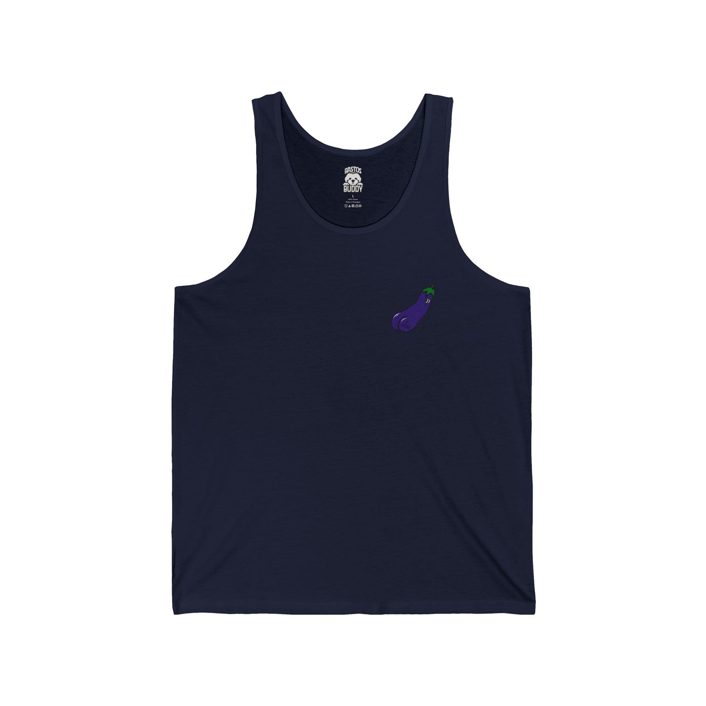 Happy Eggplant Tank Top Jersey