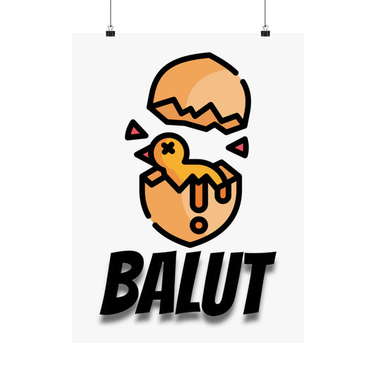 Balut Matte Vertical Poster