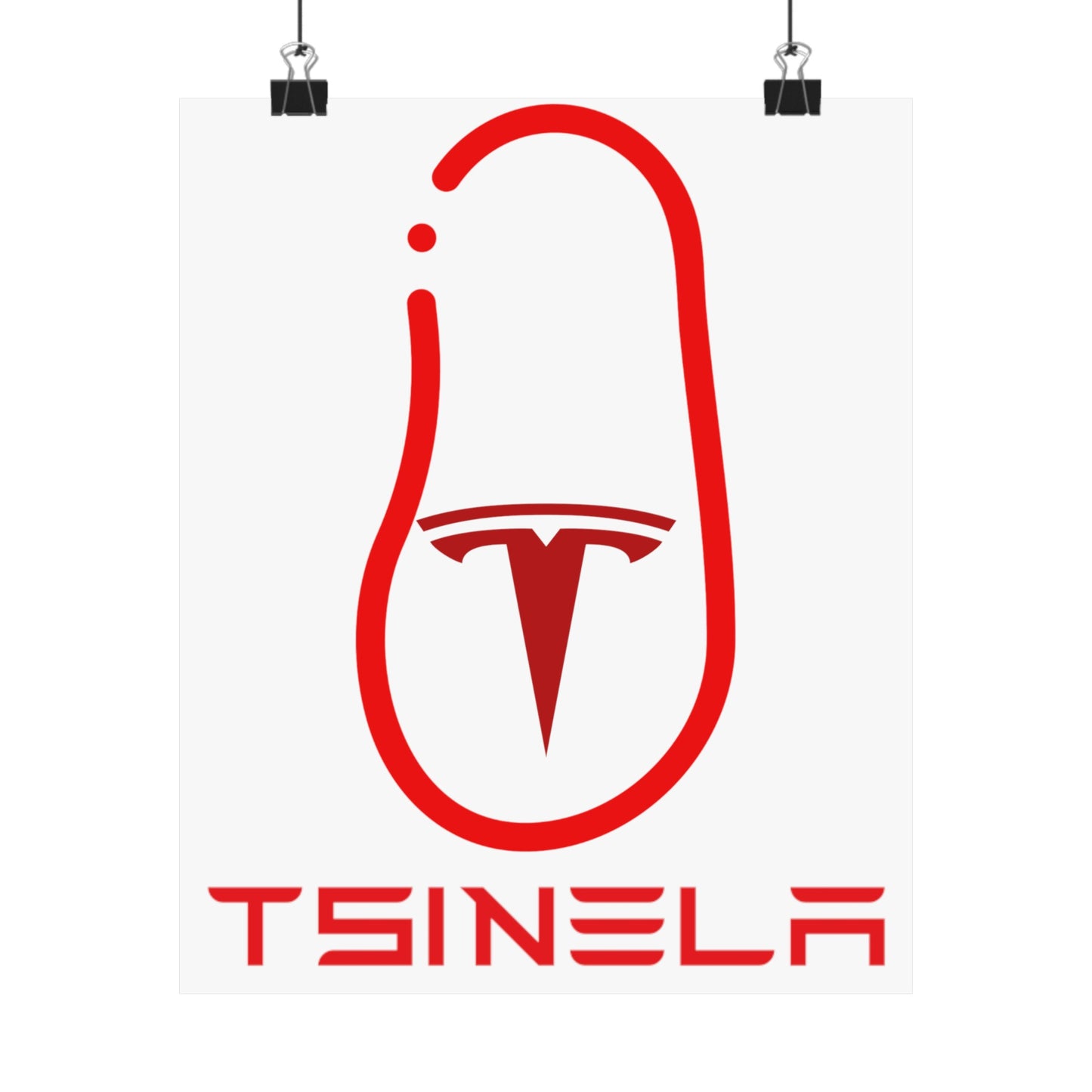 Tsinela Matte Vertical Poster