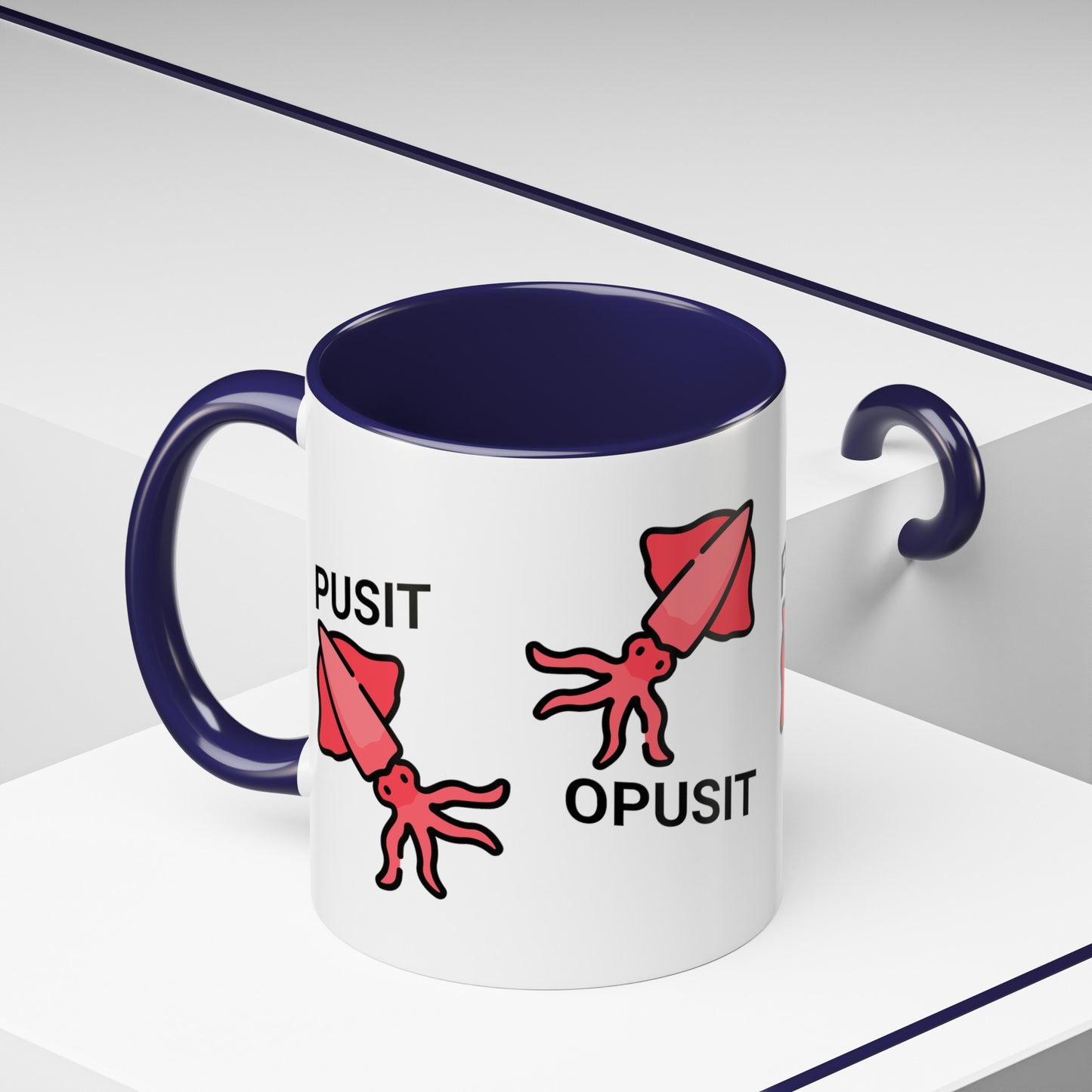 Pusit Opusit Accent Coffee Mug (11oz)