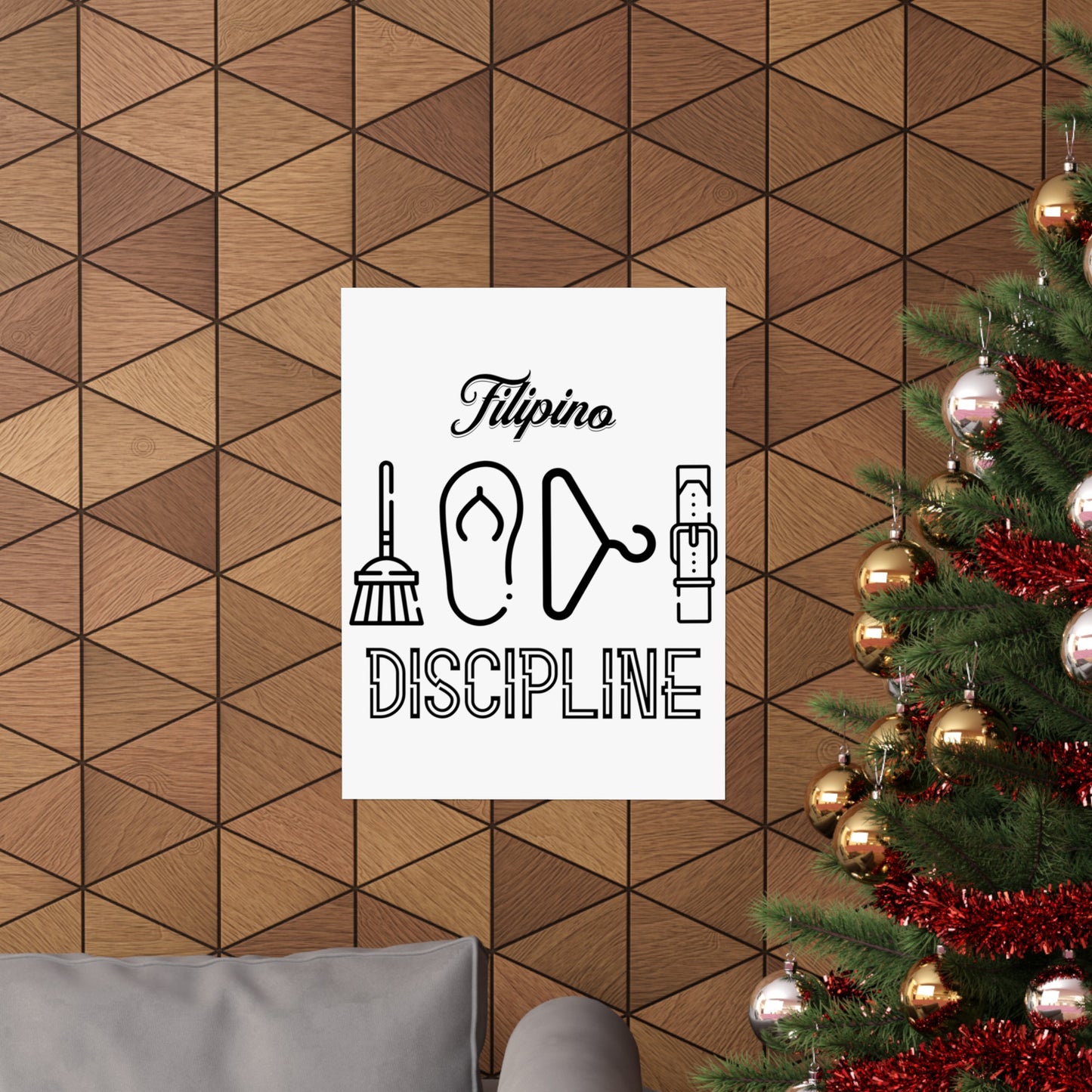 Filipino Discipline Matte Vertical Poster