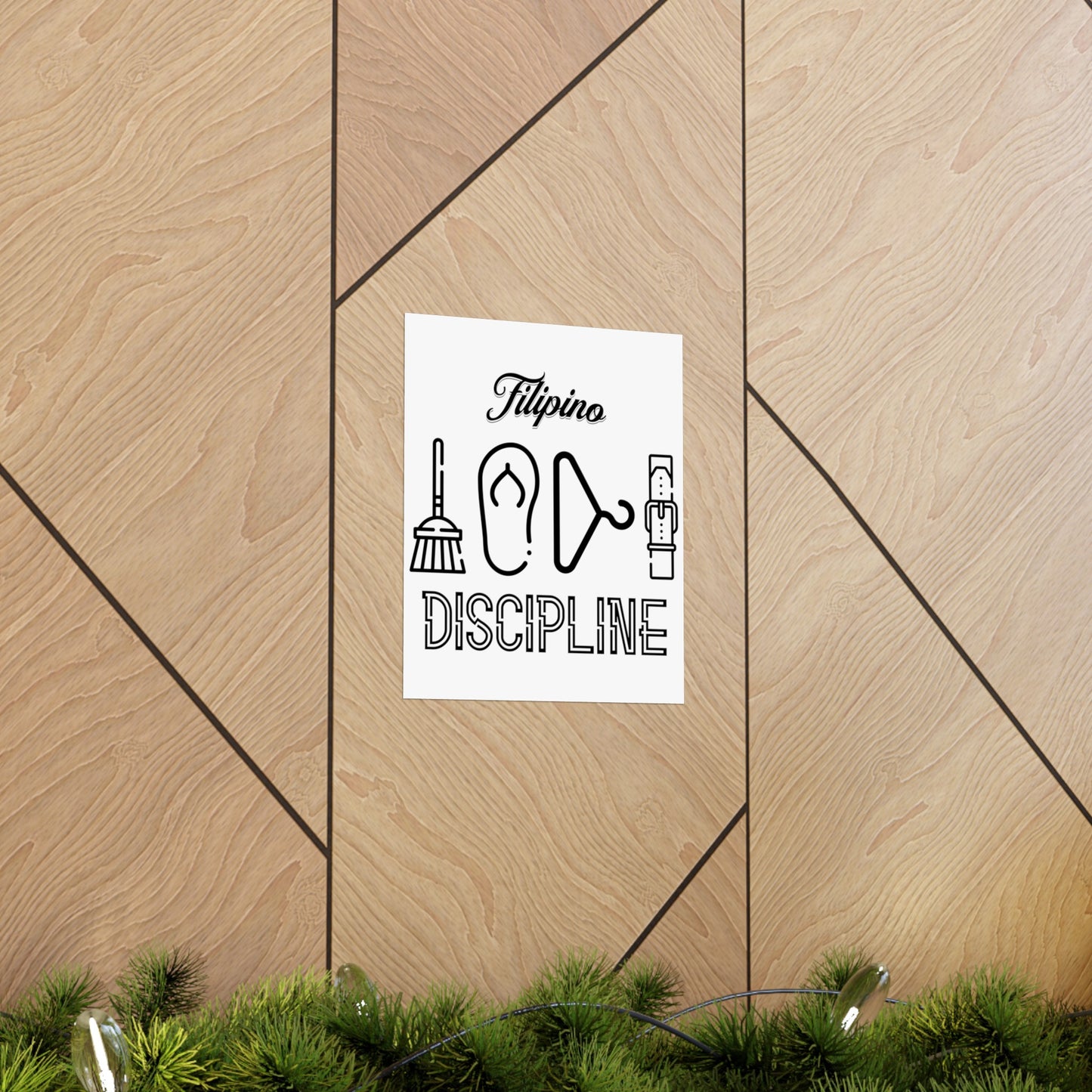 Filipino Discipline Matte Vertical Poster