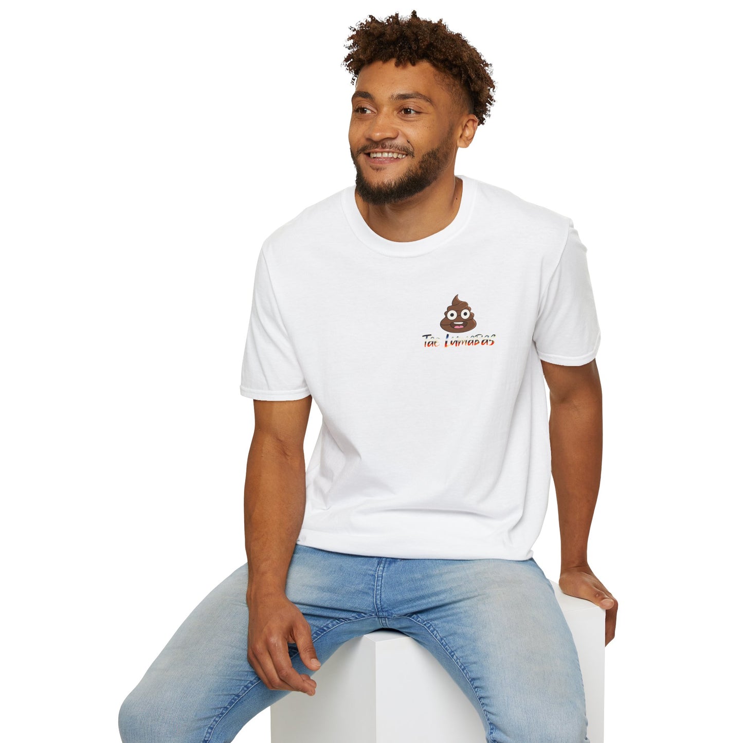"Tae Lumabas" Graphic Tee - Cute Poop Emoji T-Shirt