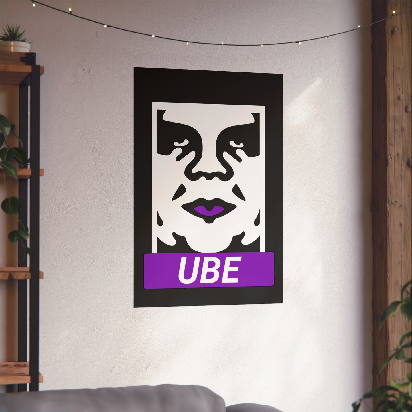 UBE Matte Vertical Poster