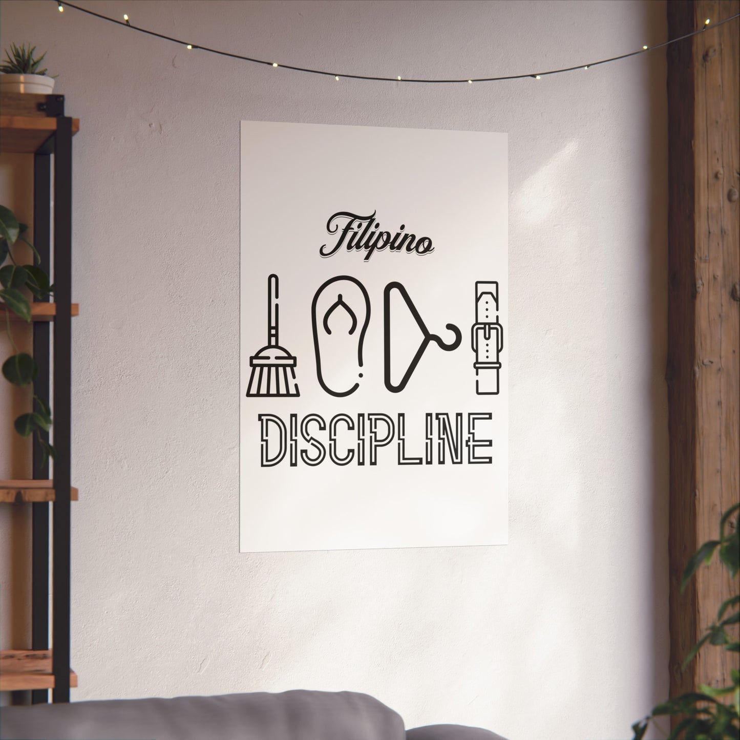 Filipino Discipline Matte Vertical Poster