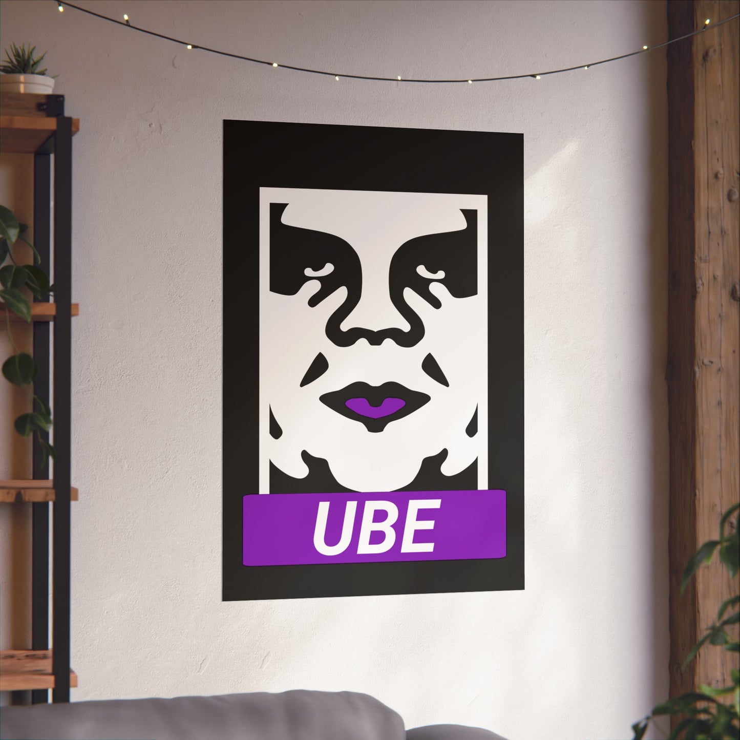 UBE Matte Vertical Poster