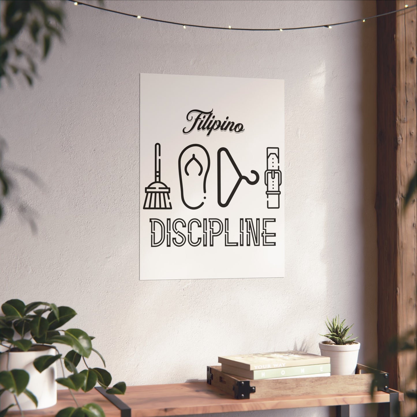 Filipino Discipline Matte Vertical Poster