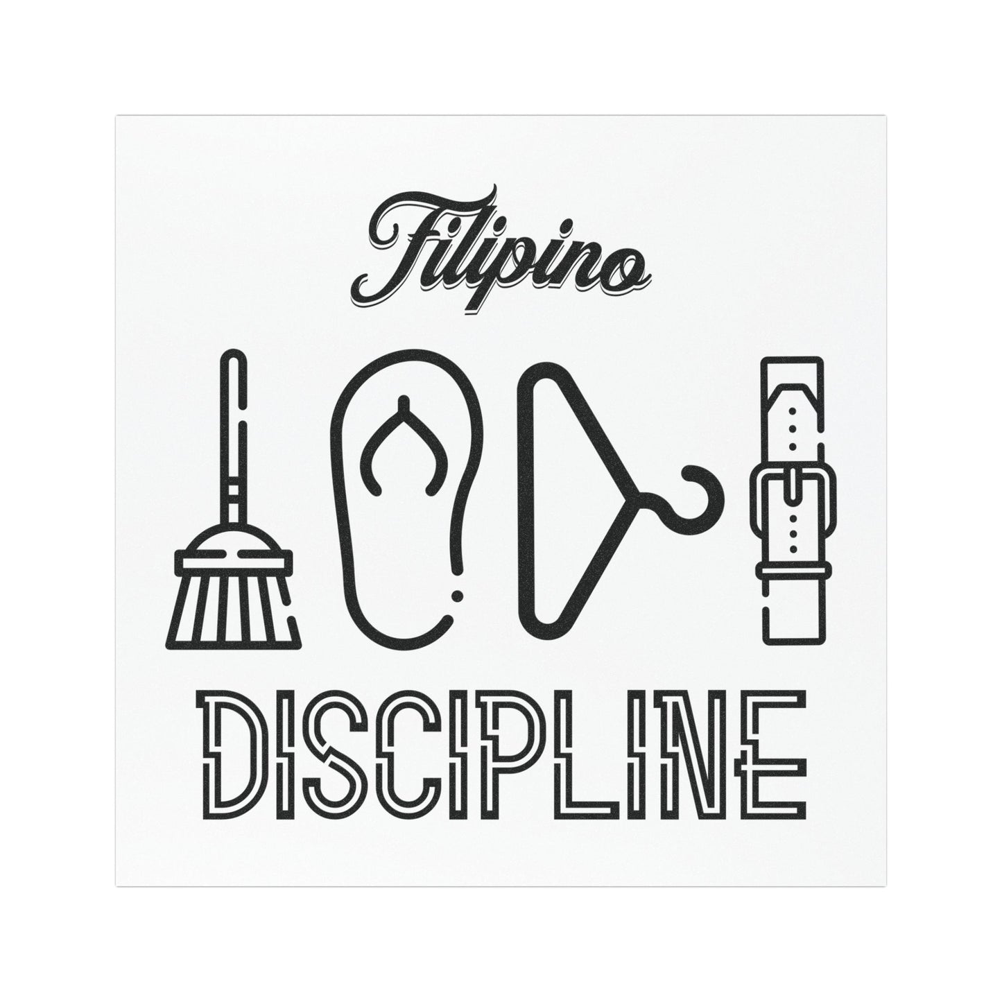 Filipino Discipline Car Magnet