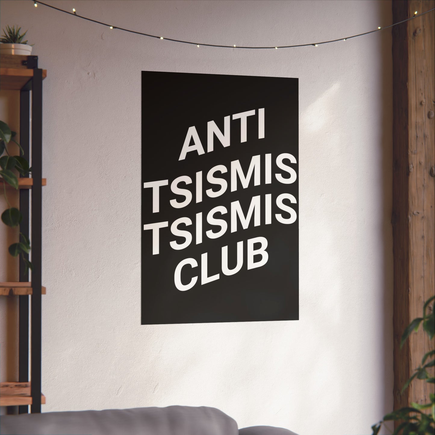 Tsisimis Club Matte Vertical Poster