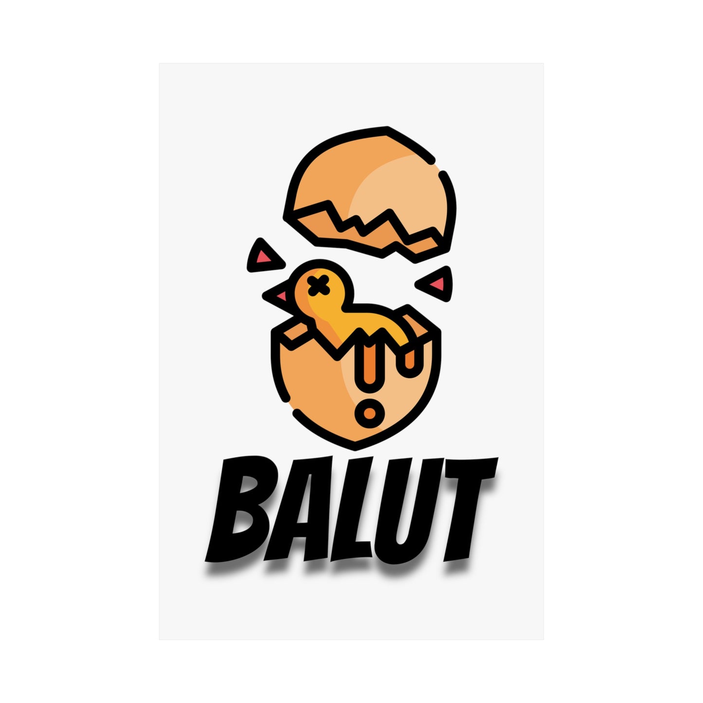 Balut Matte Vertical Poster