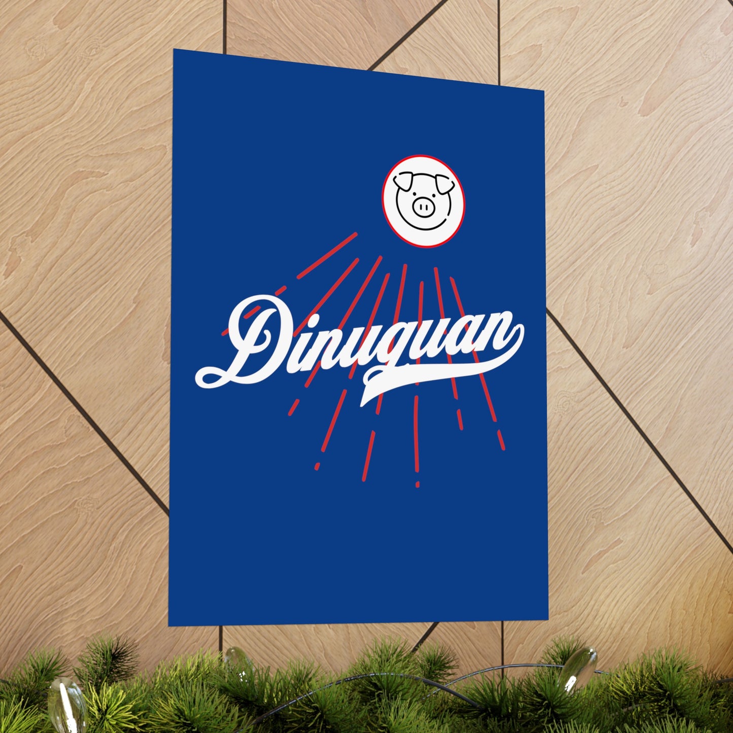 Diniguan Matte Vertical Poster