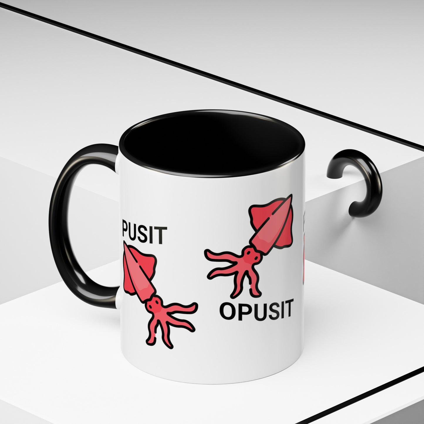 Pusit Opusit Accent Coffee Mug (11oz)