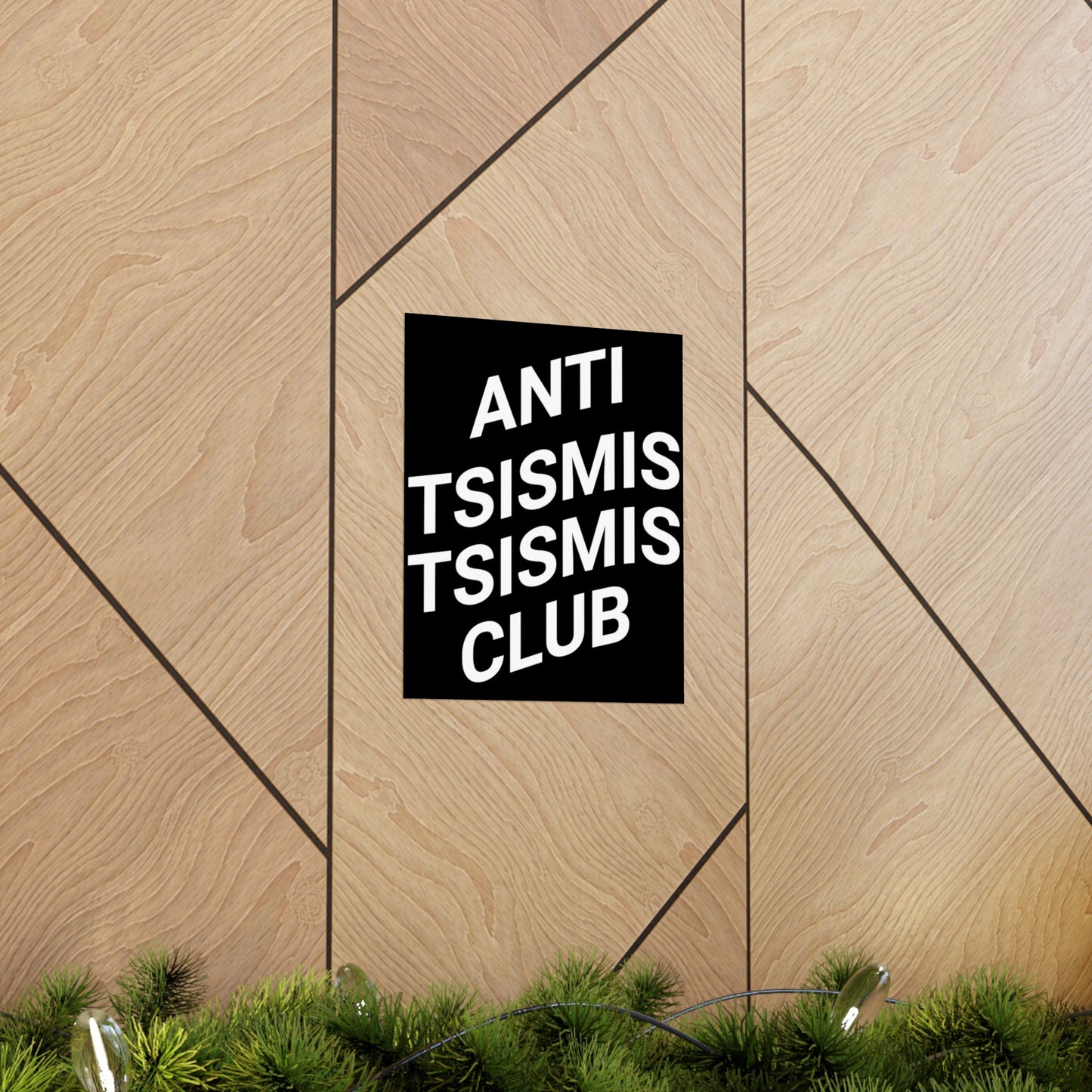 Tsisimis Club Matte Vertical Poster