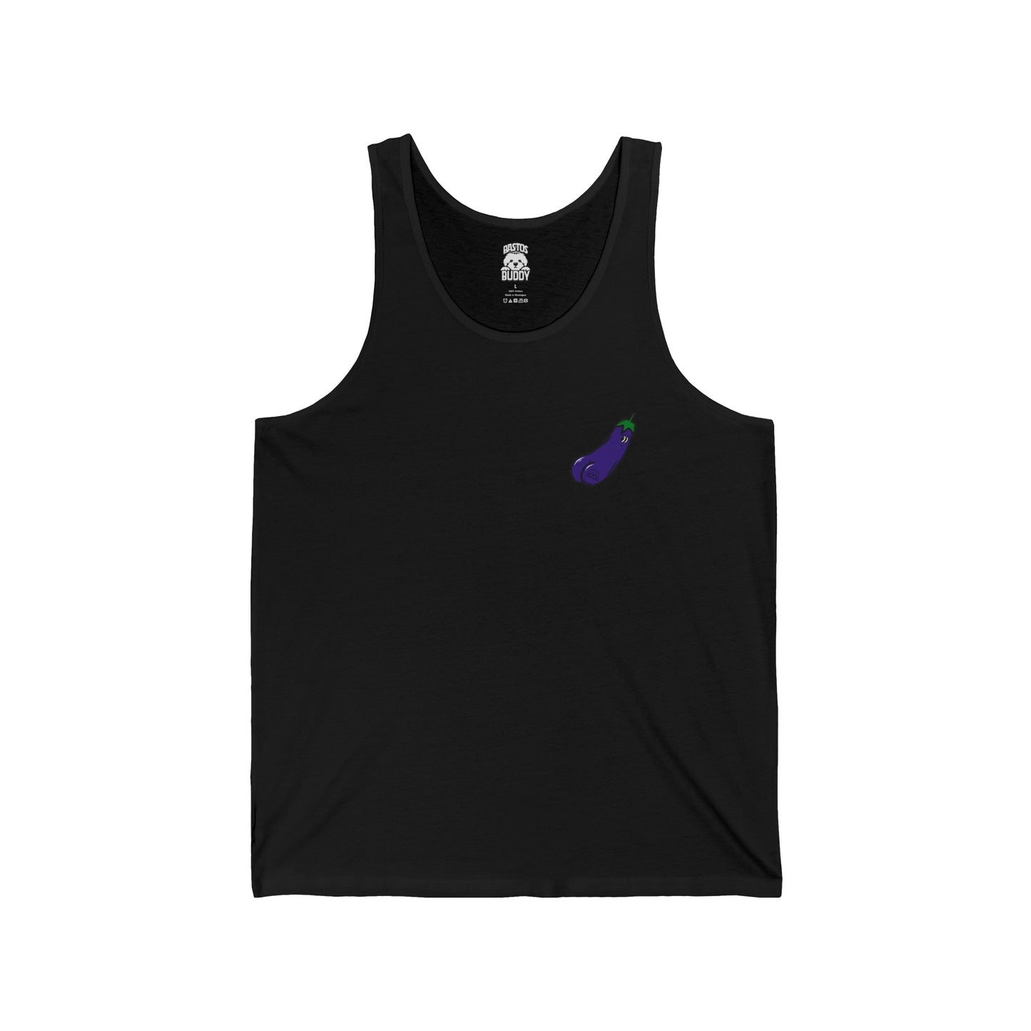 Happy Eggplant Tank Top Jersey