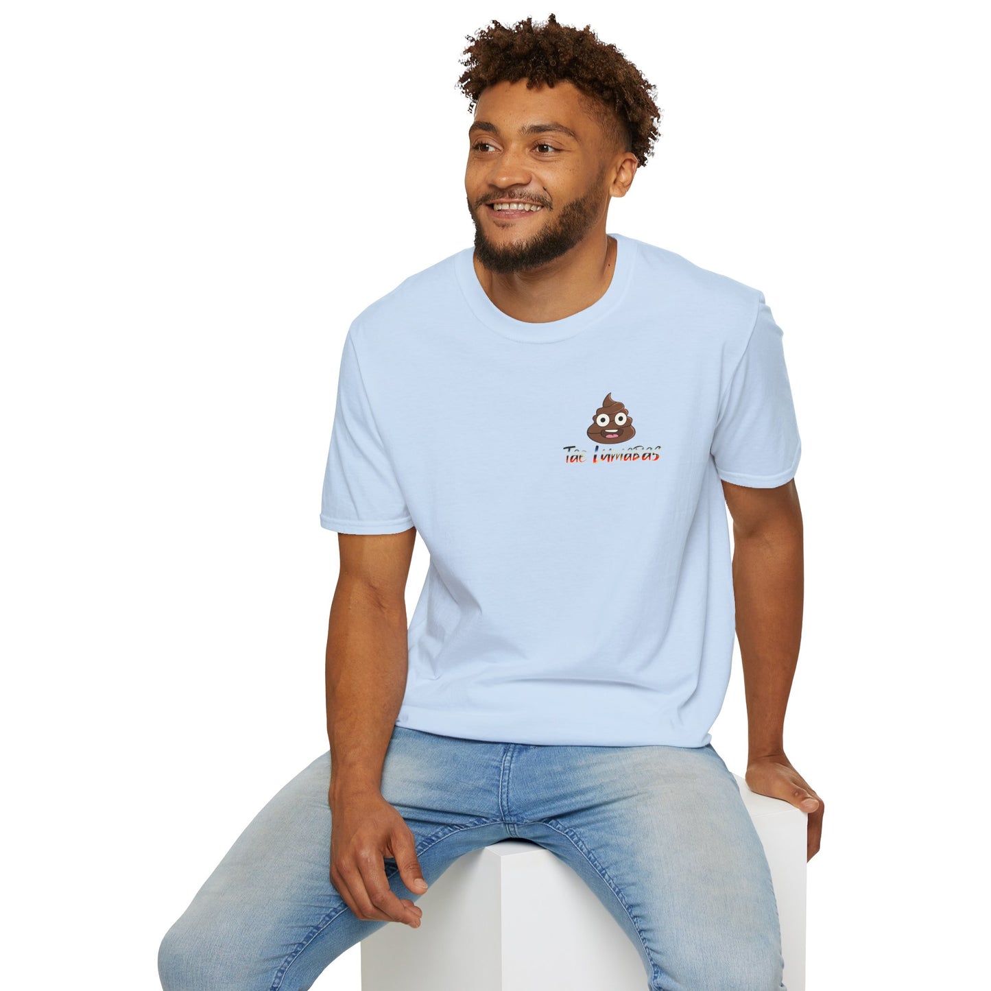"Tae Lumabas" Graphic Tee - Cute Poop Emoji T-Shirt