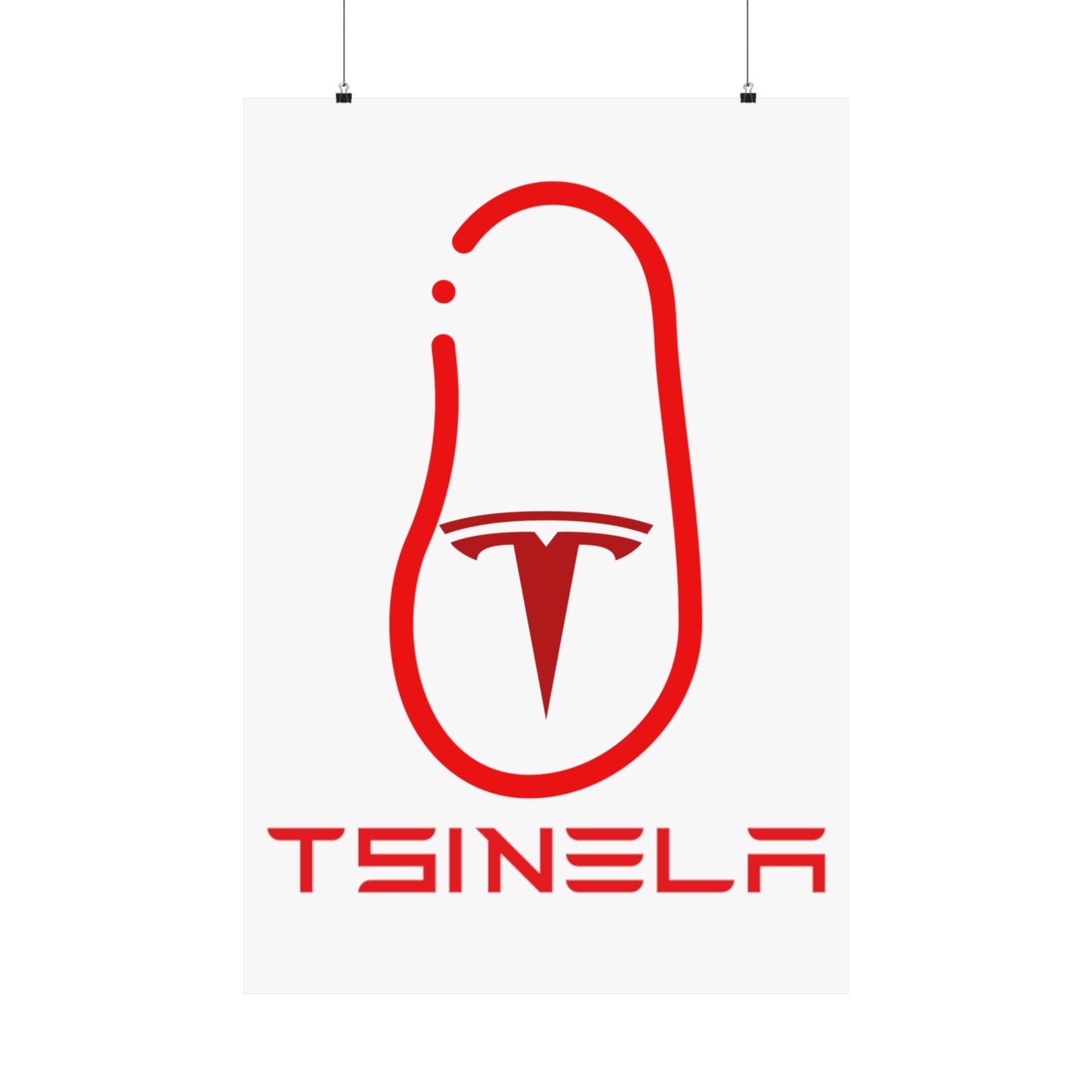 Tsinela Matte Vertical Poster