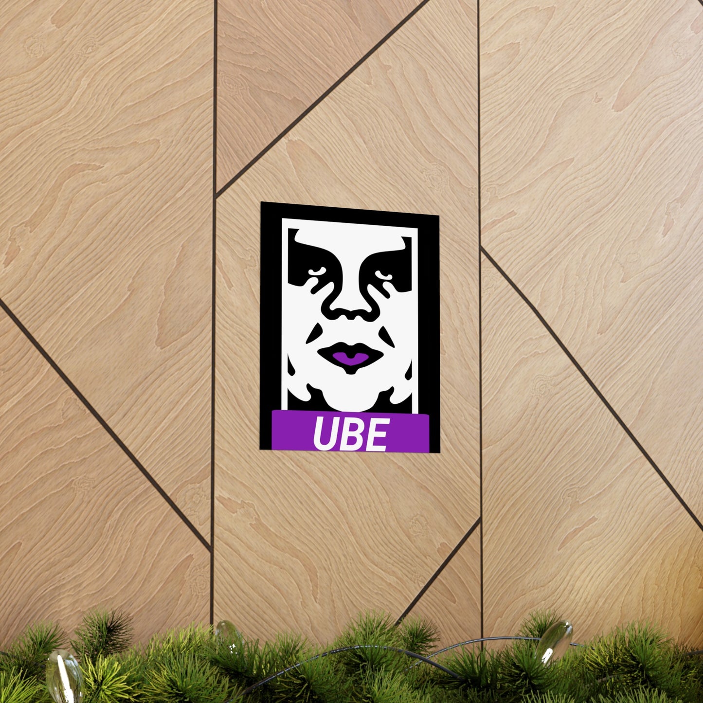 UBE Matte Vertical Poster