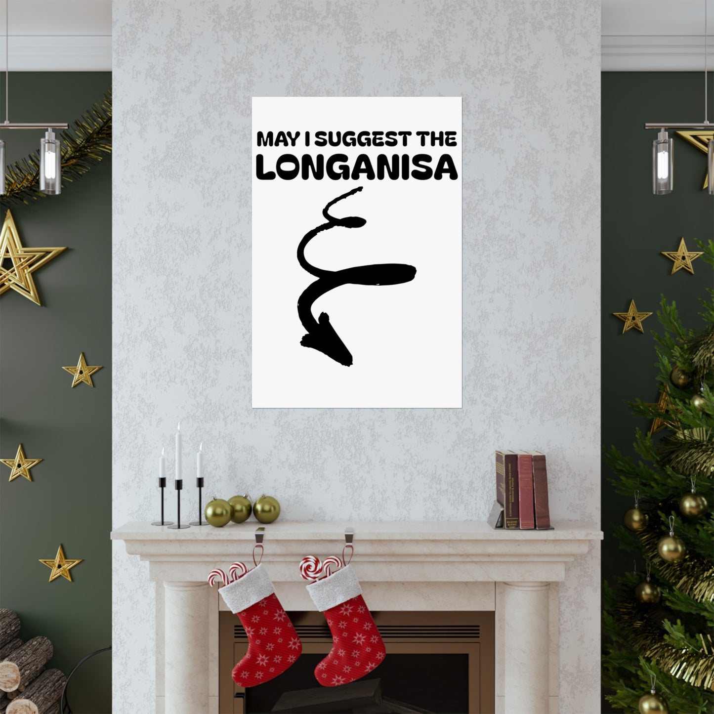 May I Suggest The Longanisa Matte Vertical Poster