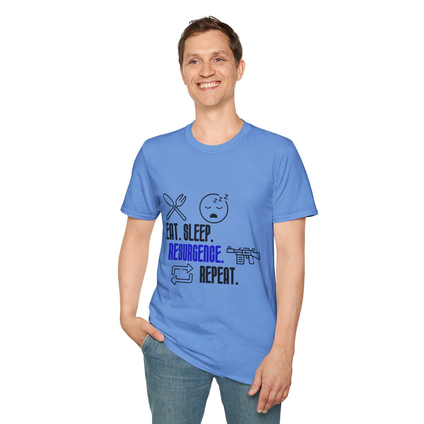 Eat Sleep RESURGENCE Repeat Gaming Shirt