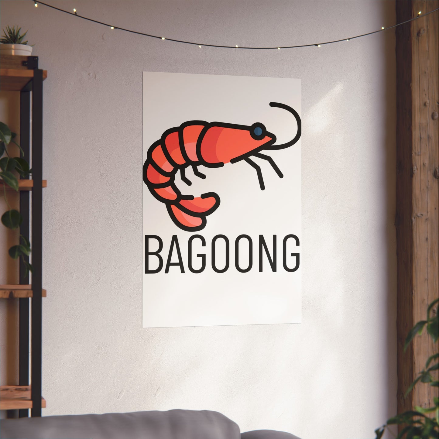 Bagoong Matte Vertical Poster